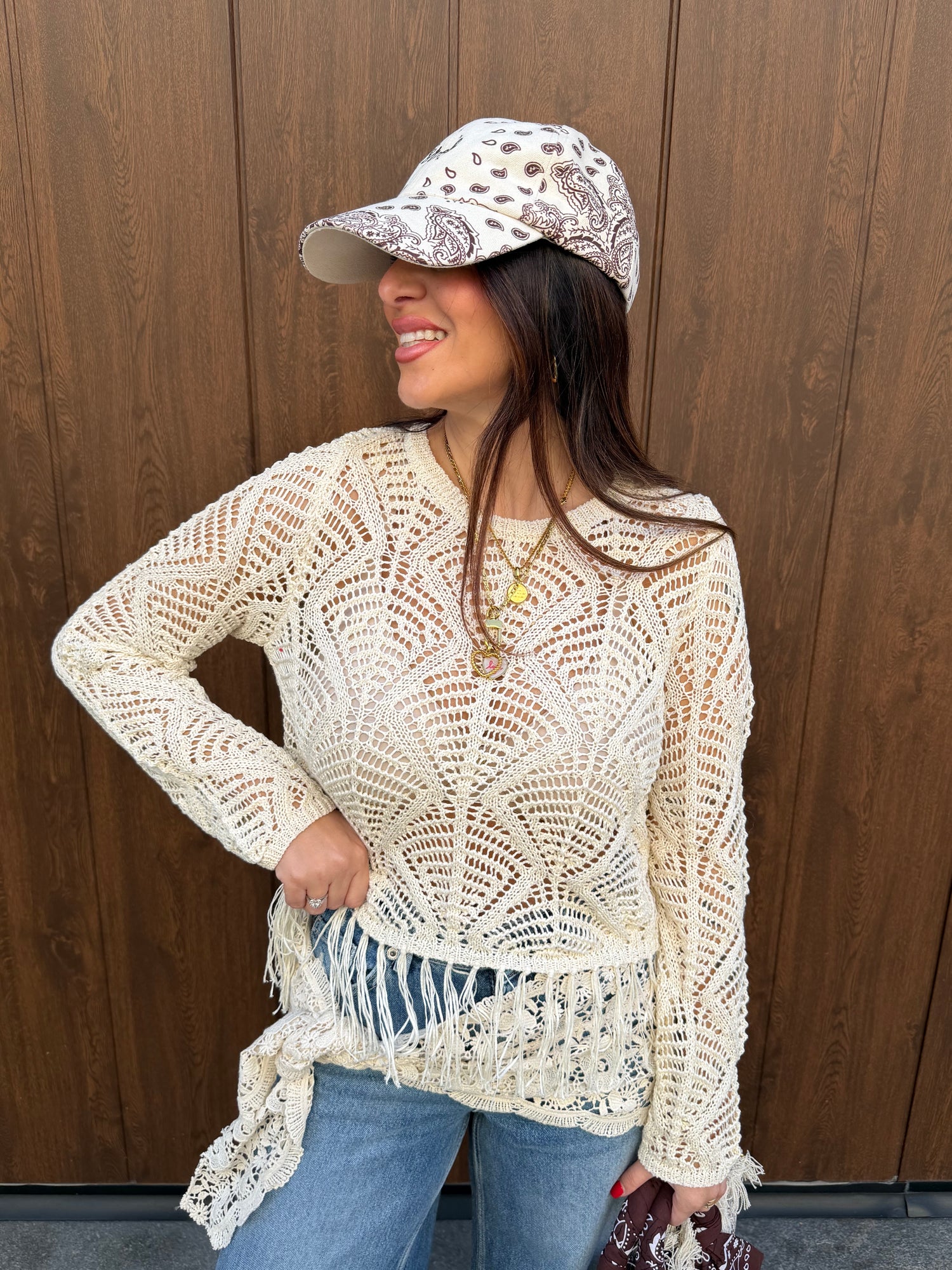Cappello con visiera “Bandana” VICOLO