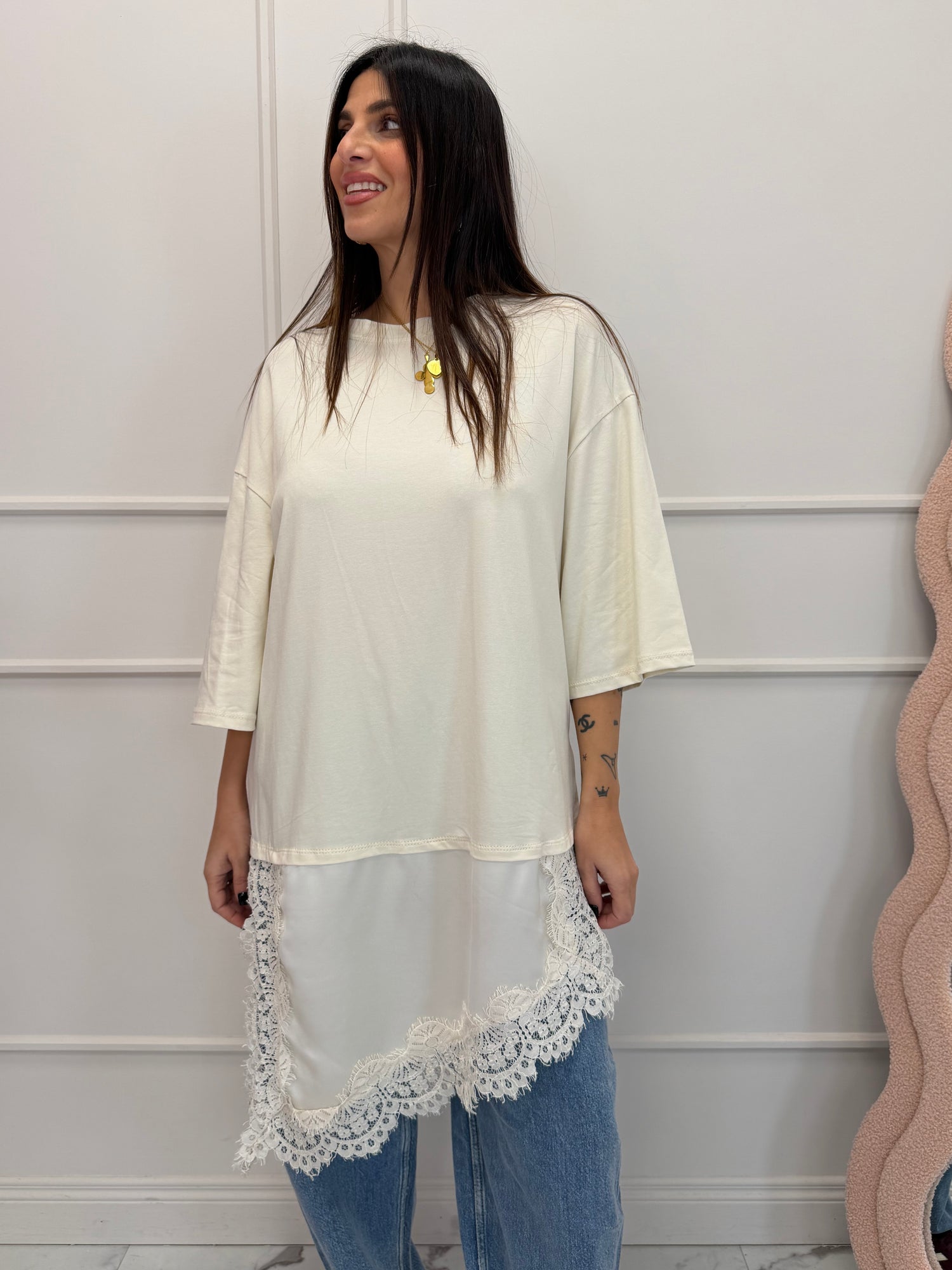 T-shirt combinata “Nathalie” LIP