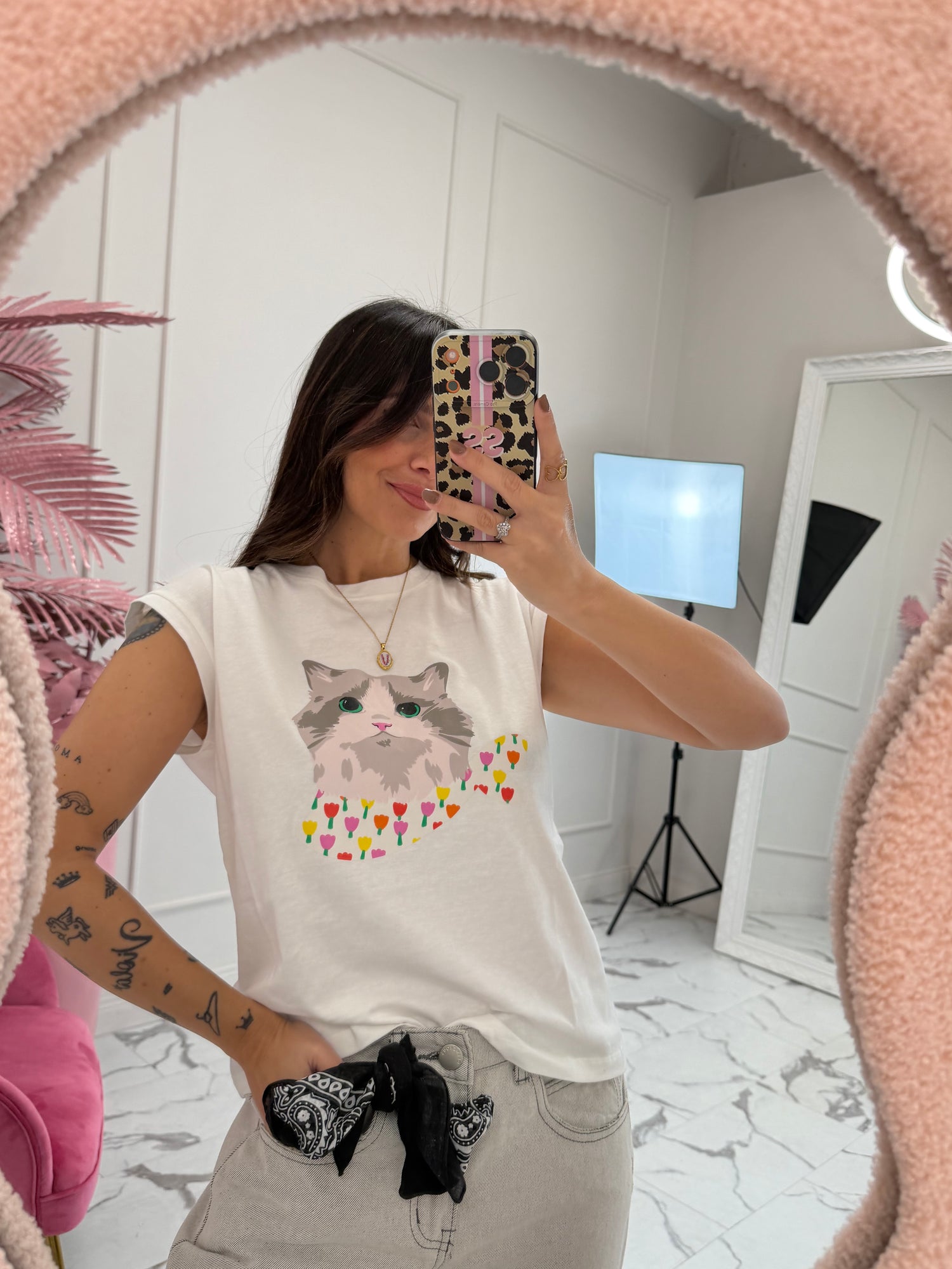 T-shirt “Gatito” COMPANIA FANTASTICA