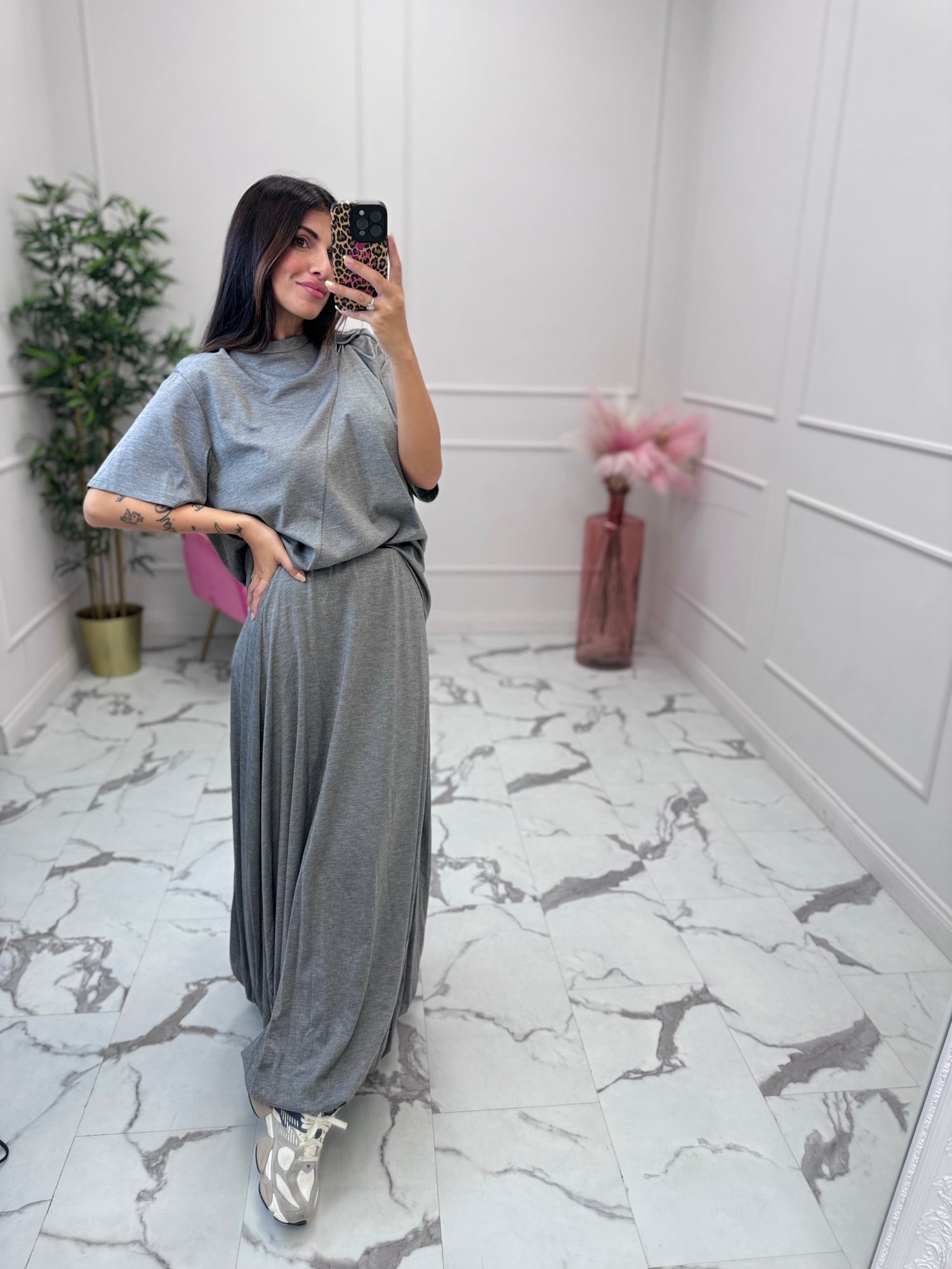 Gonna lunga a palloncino “Free time” LUMINA