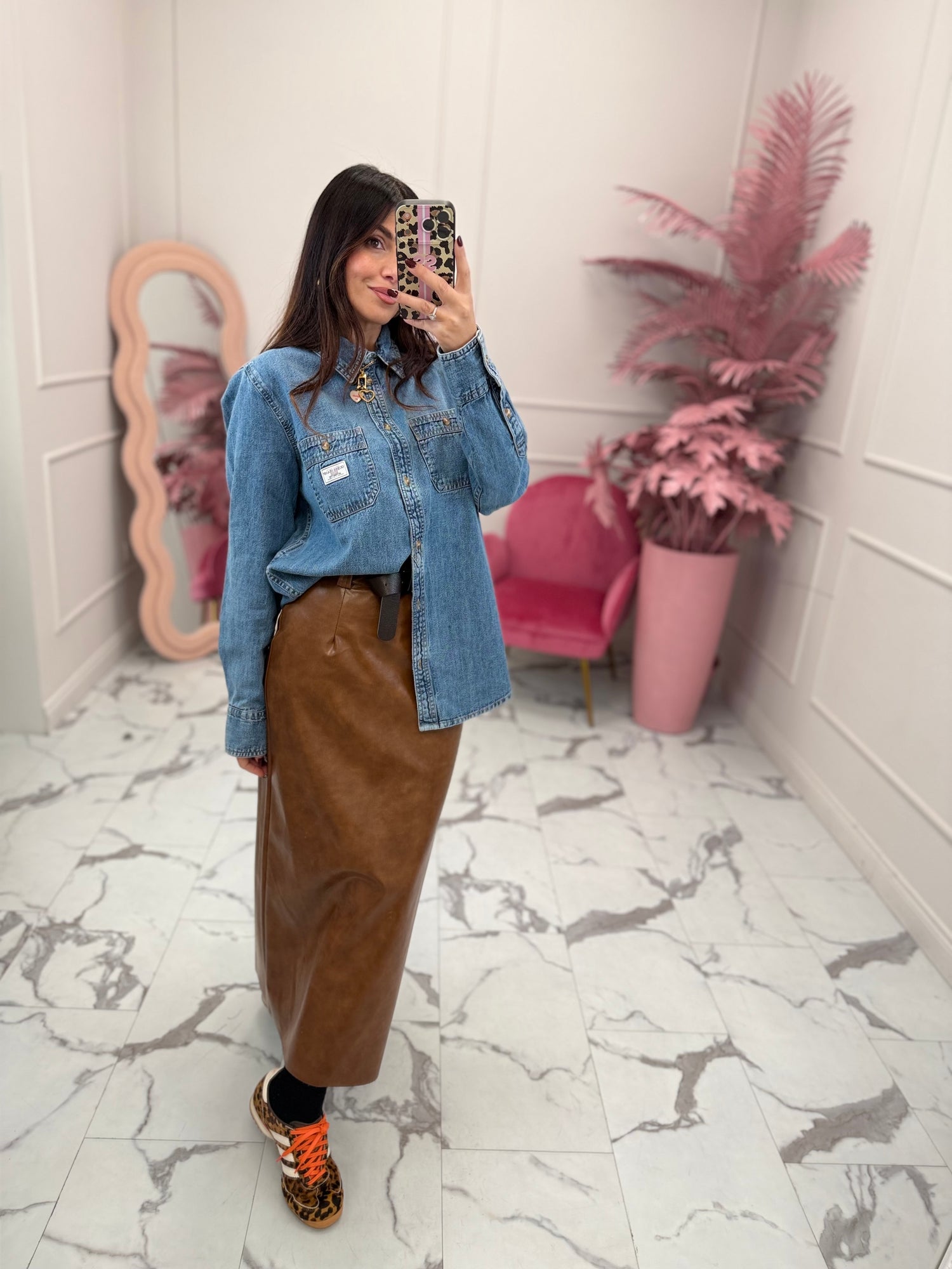 Camicia denim GUESS JEANS