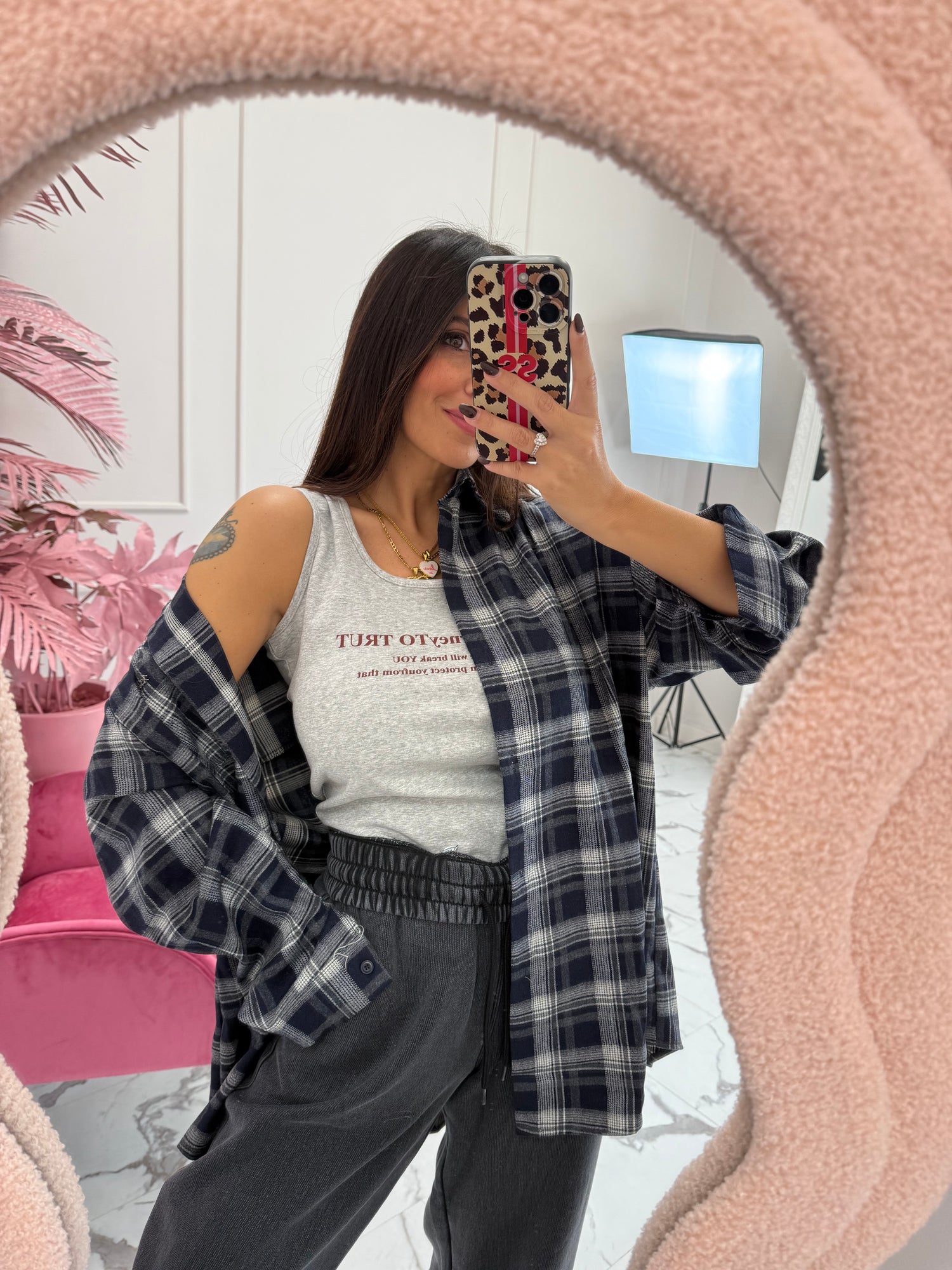 Camicia con canotta “Marissa” MONIQUE