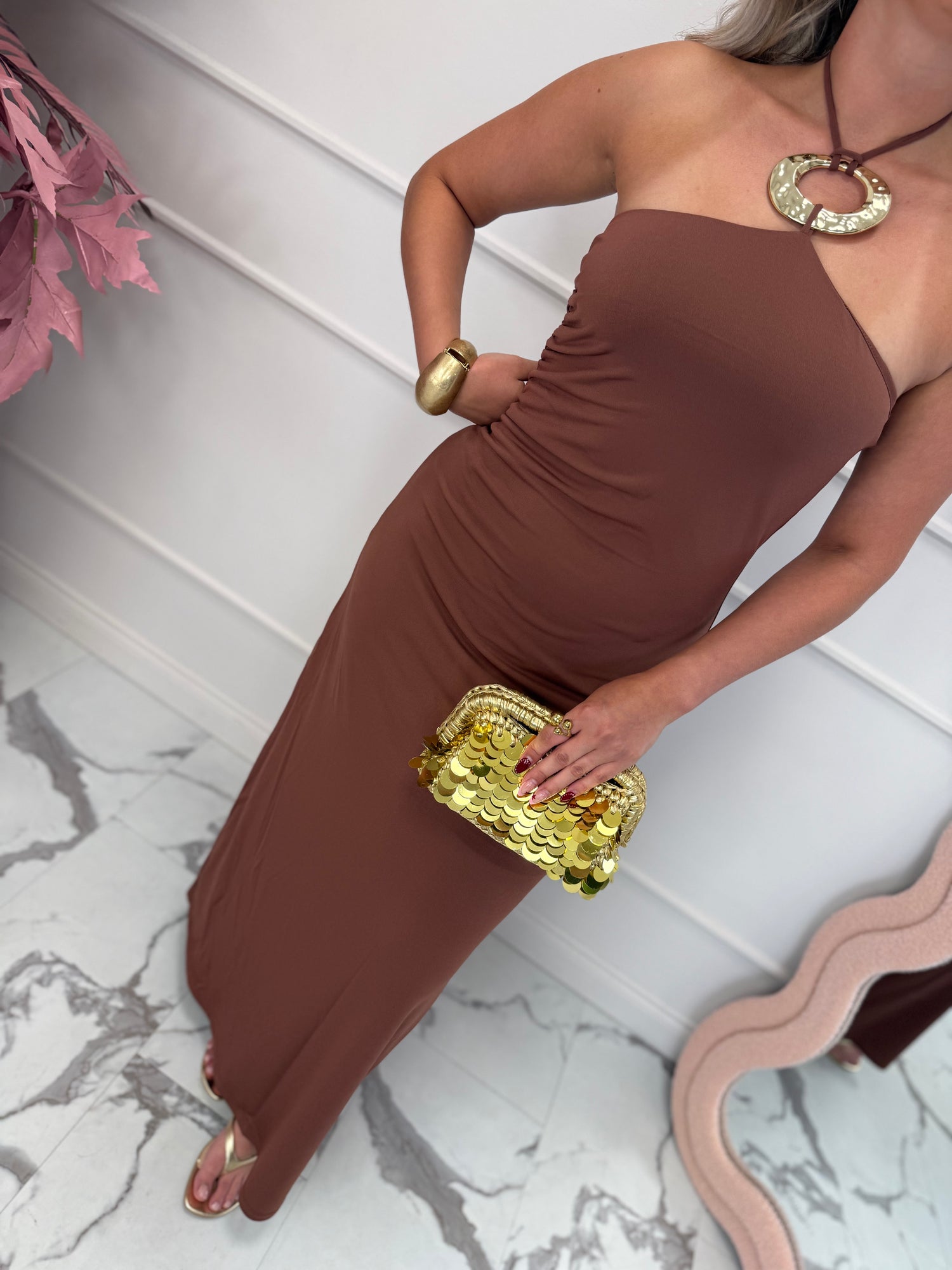 Abito lungo “Yasmin” GLAMOROUS