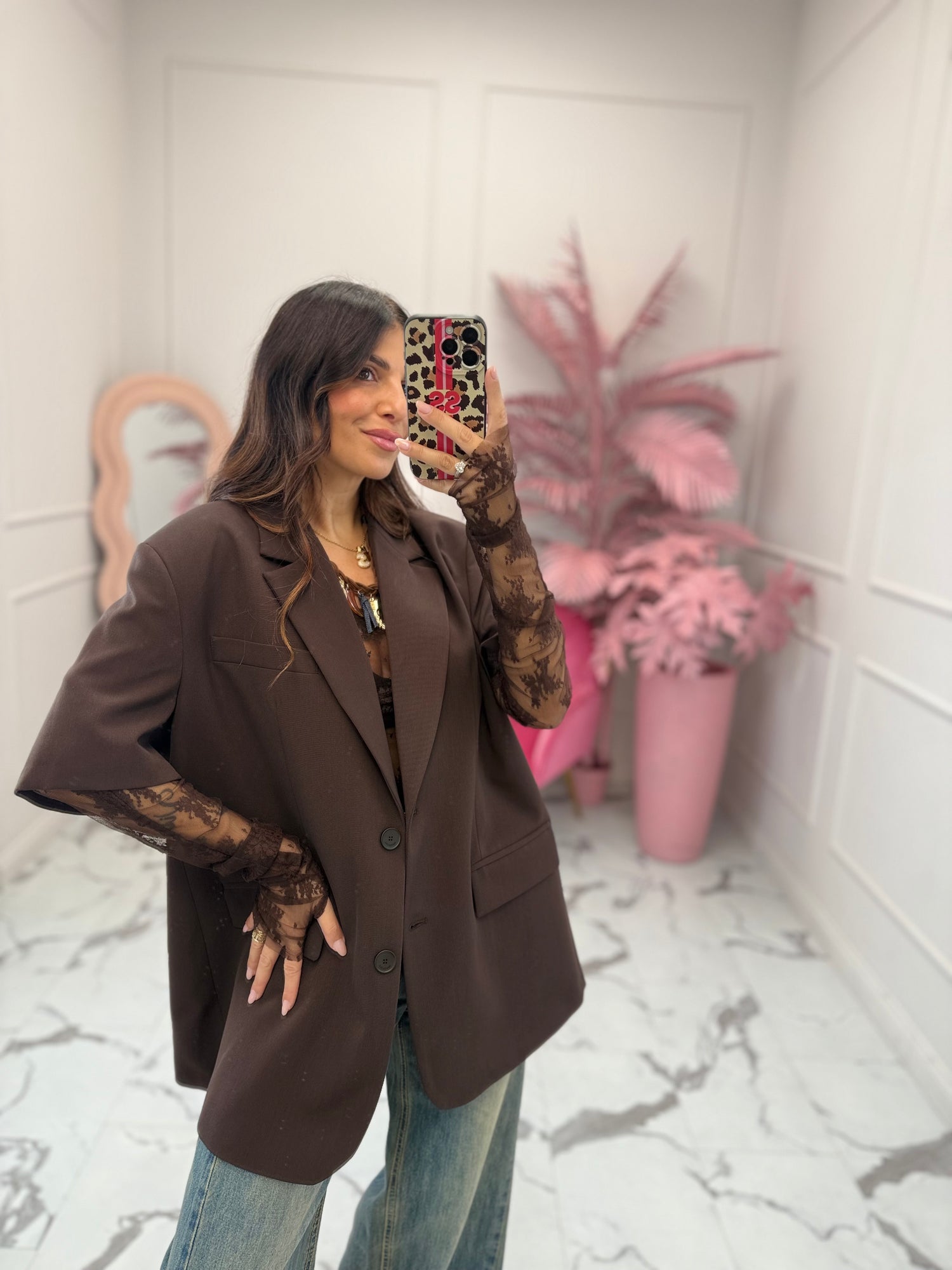 Blazer manica corta “Lace” IMPERIAL