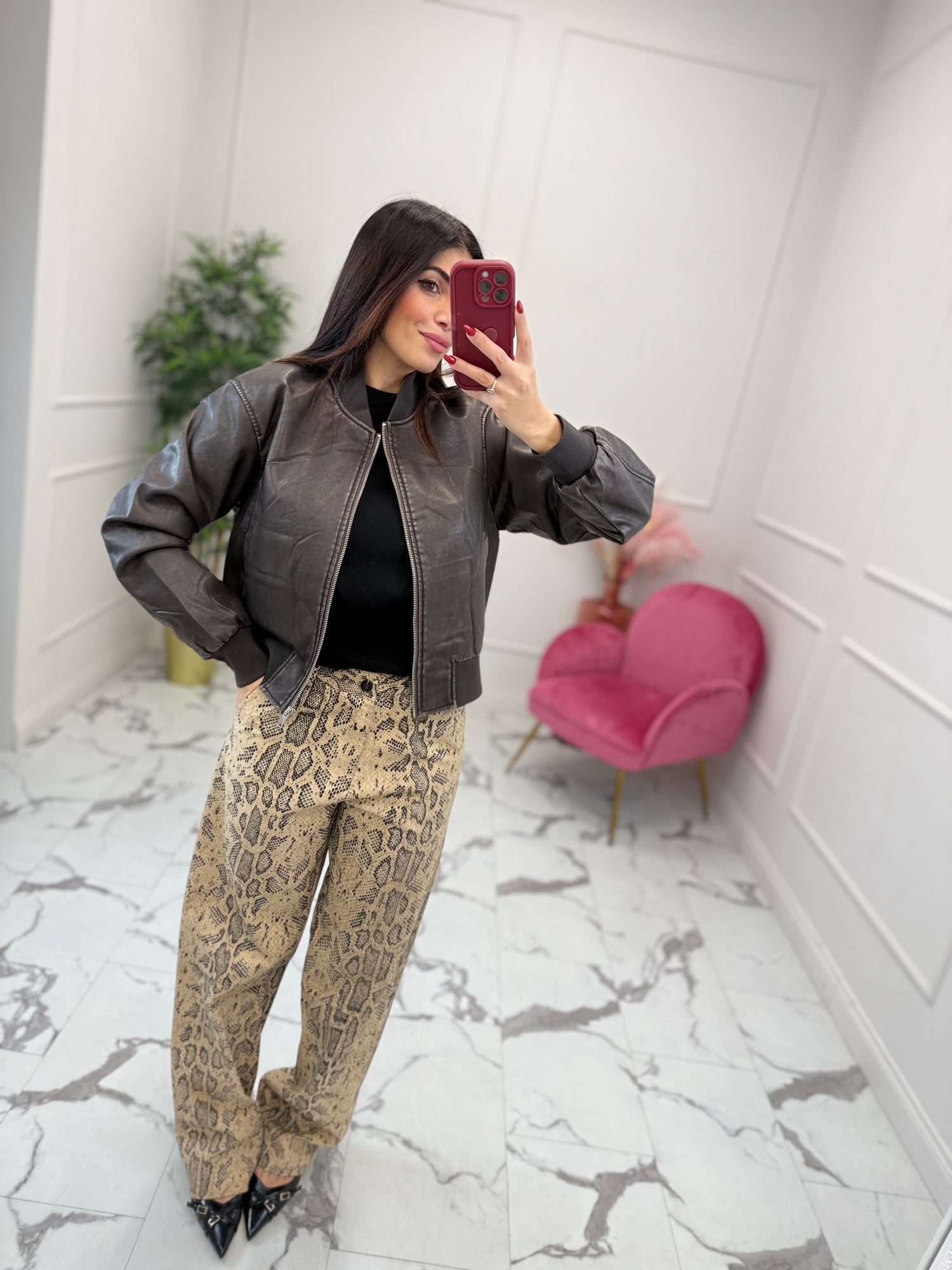 Jeans “Python” LUMINA