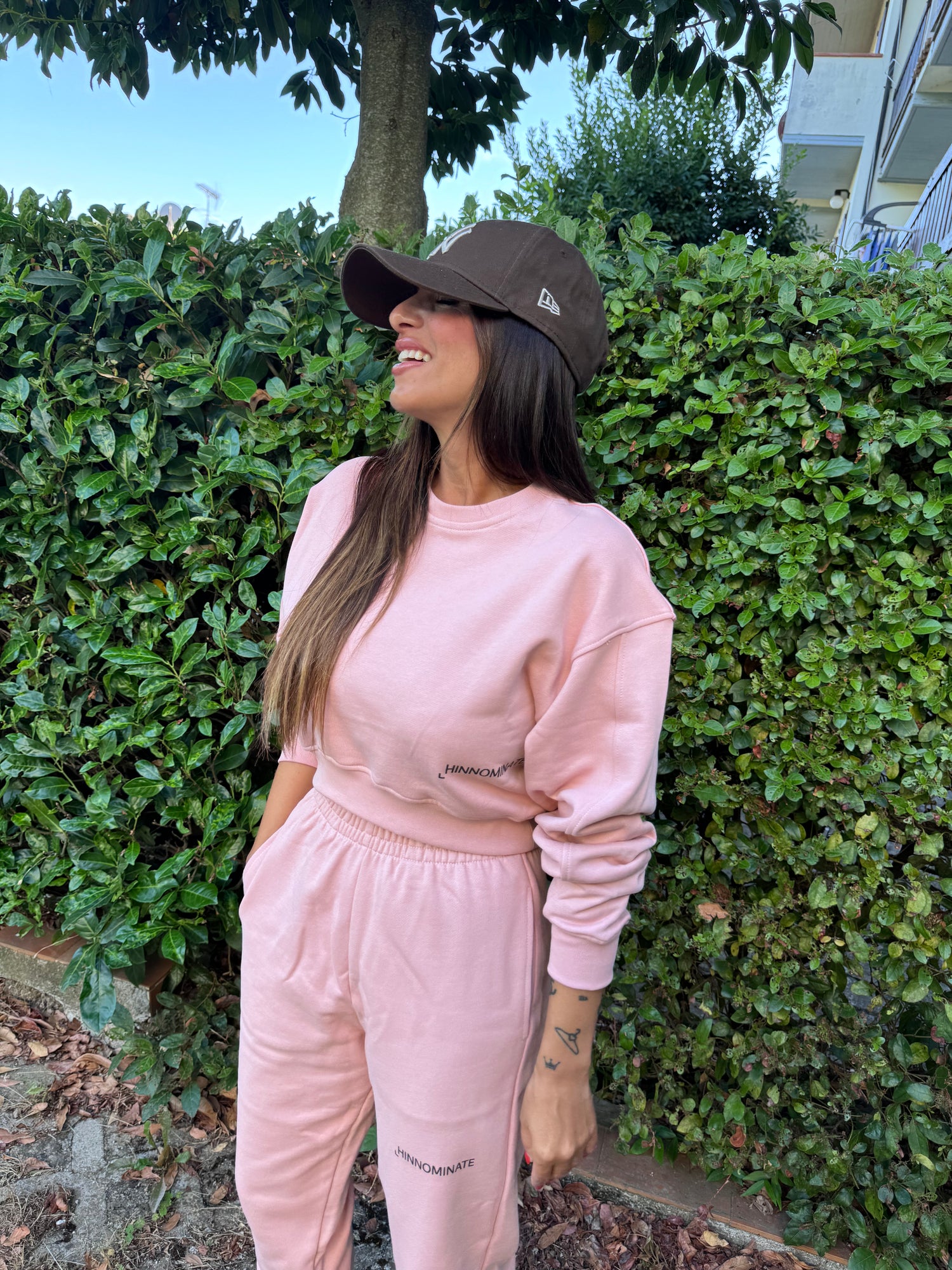 Felpa corta con stampa HINNOMINATE