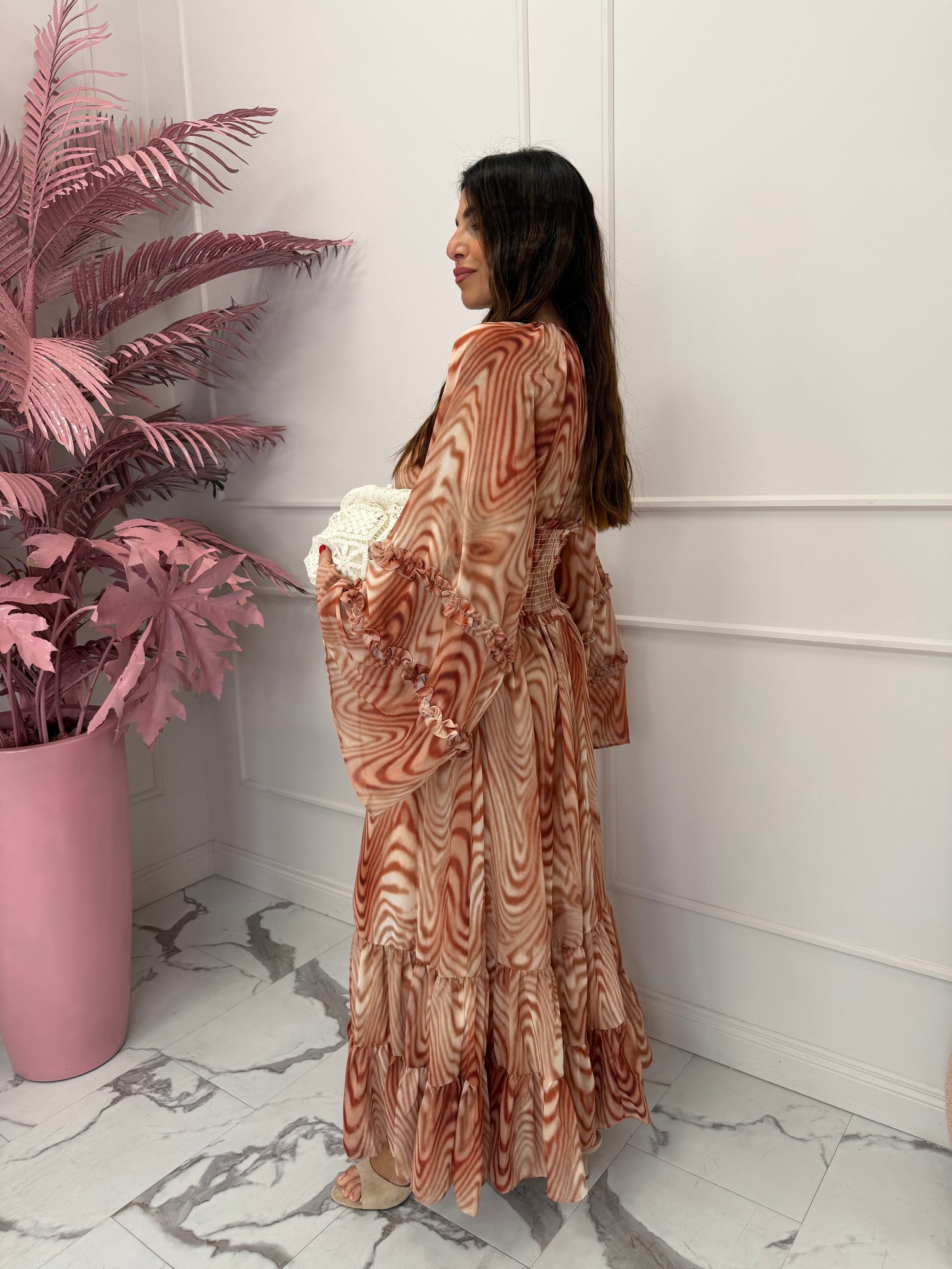 Abito manica campana “Boho” GLAMOROUS