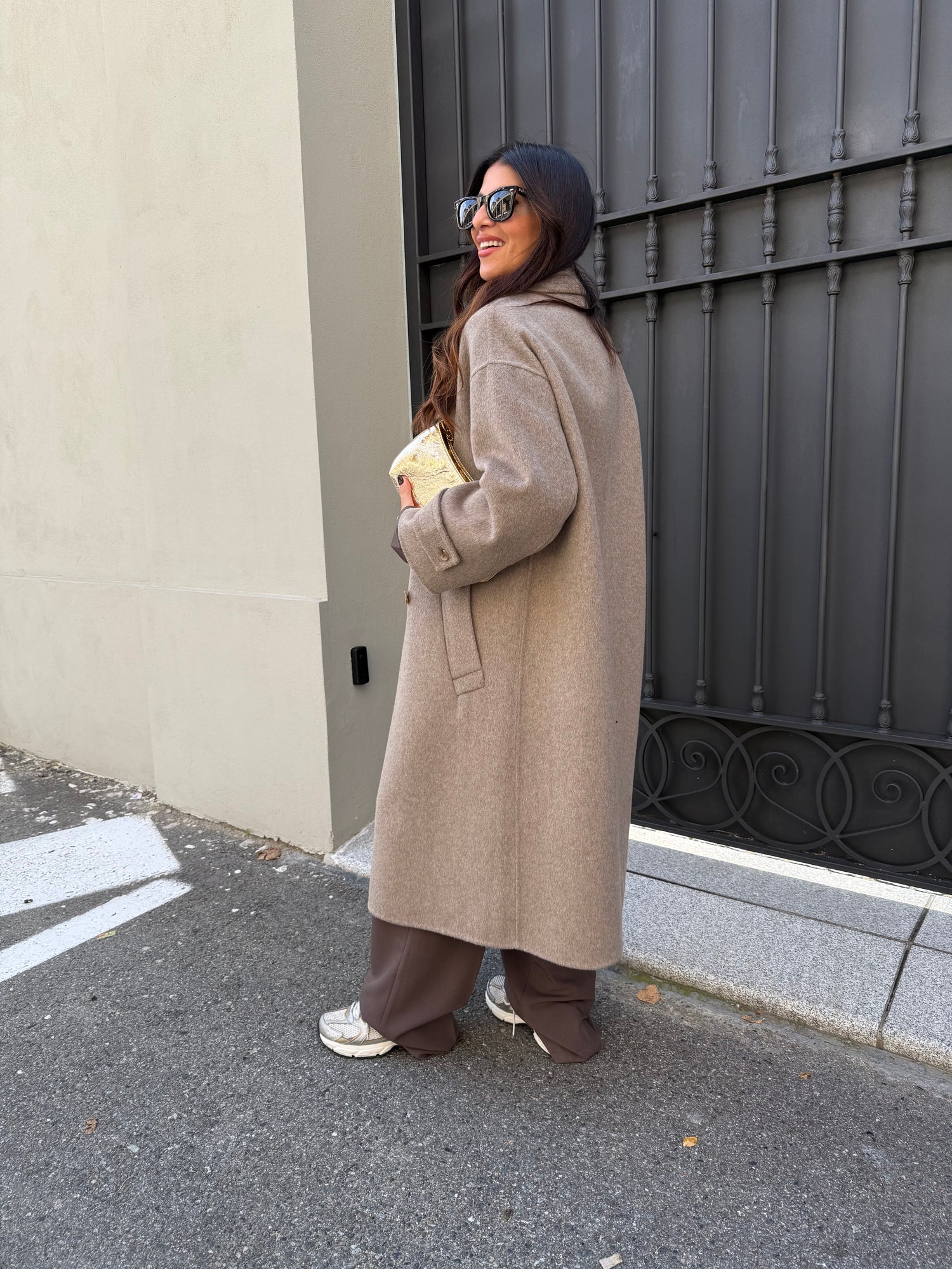 Cappotto lungo over “Wool” VICOLO