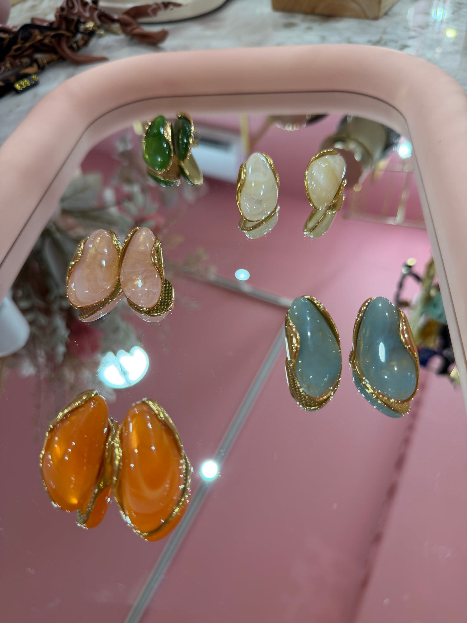 Orecchini “Color stone” LIP
