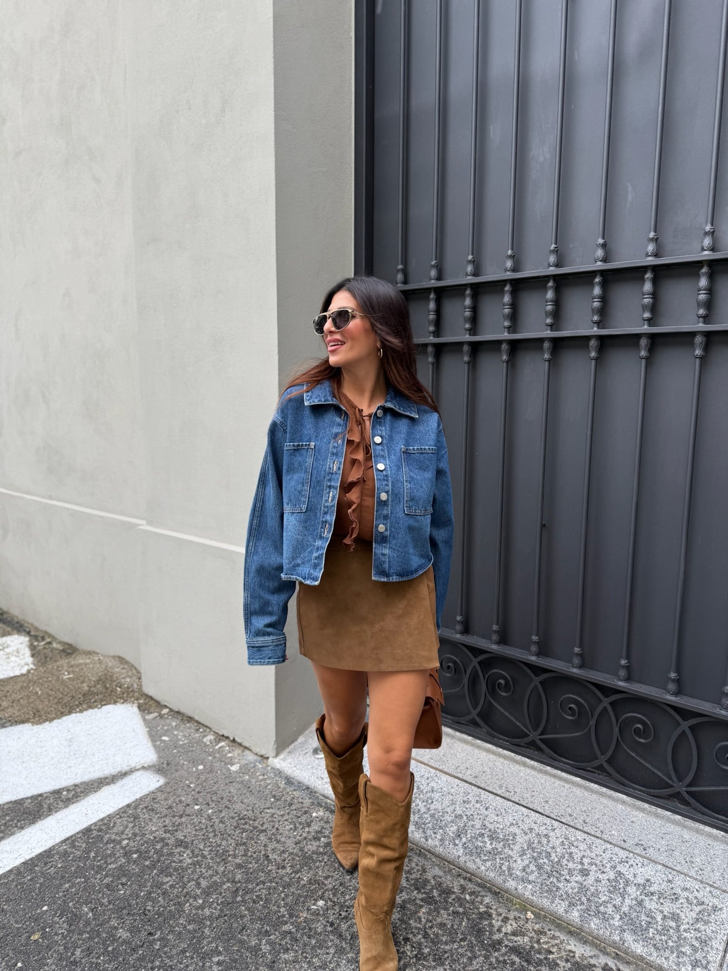 Gonna suede “Sofia Lola” JJXX