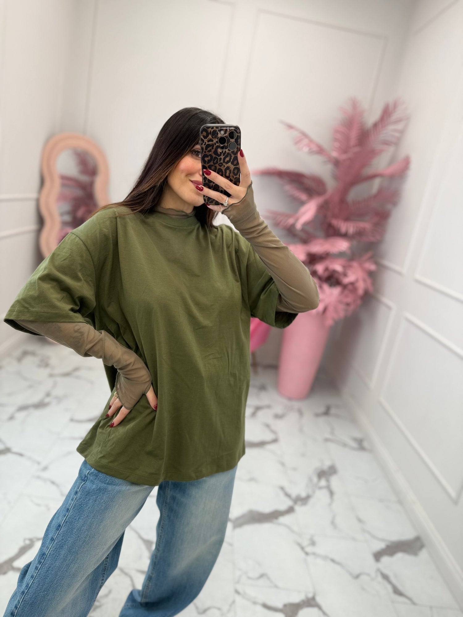 T-shirt over “Tulle” VICOLO