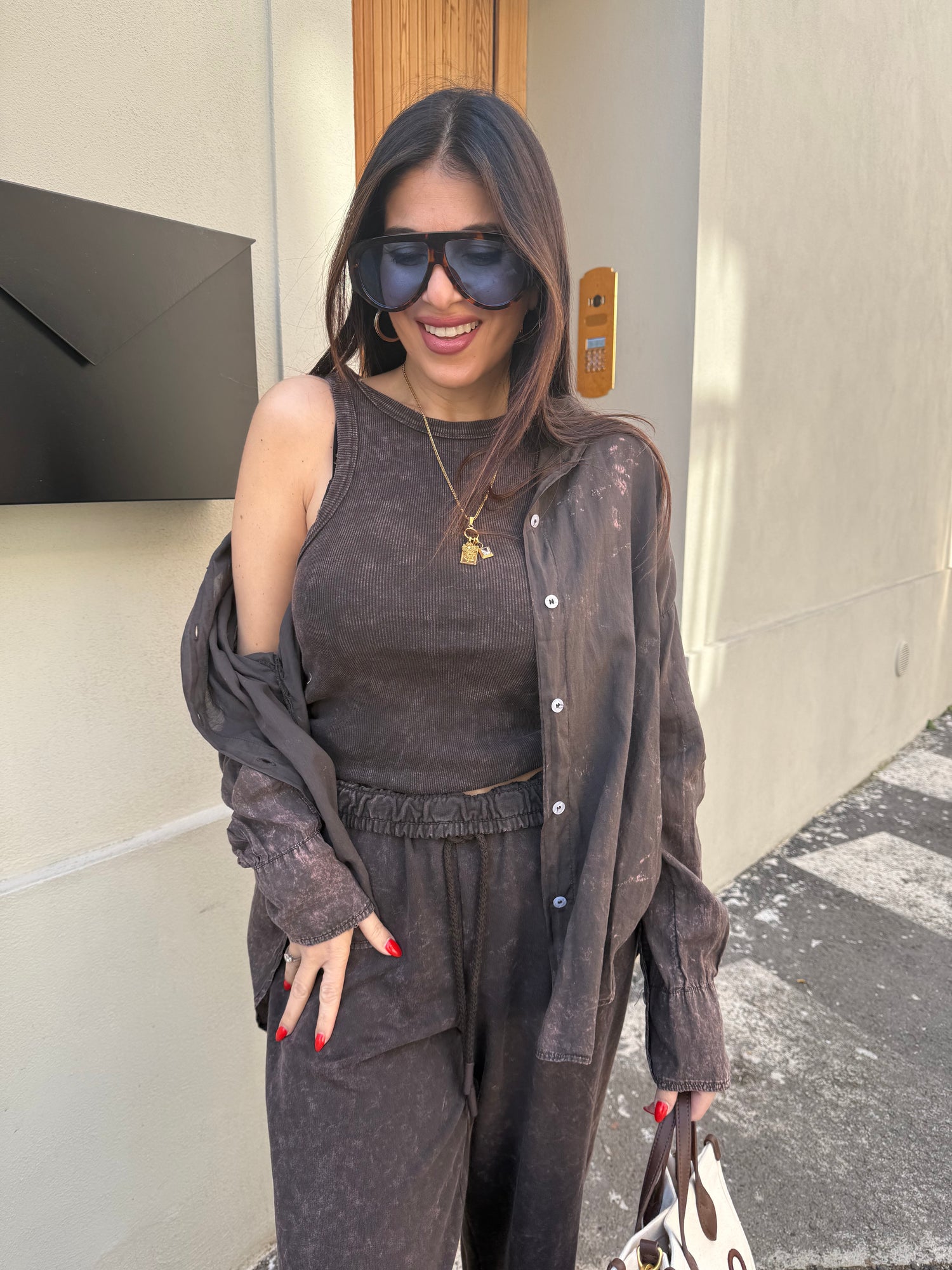 Camicia “Stone wash” VICOLO