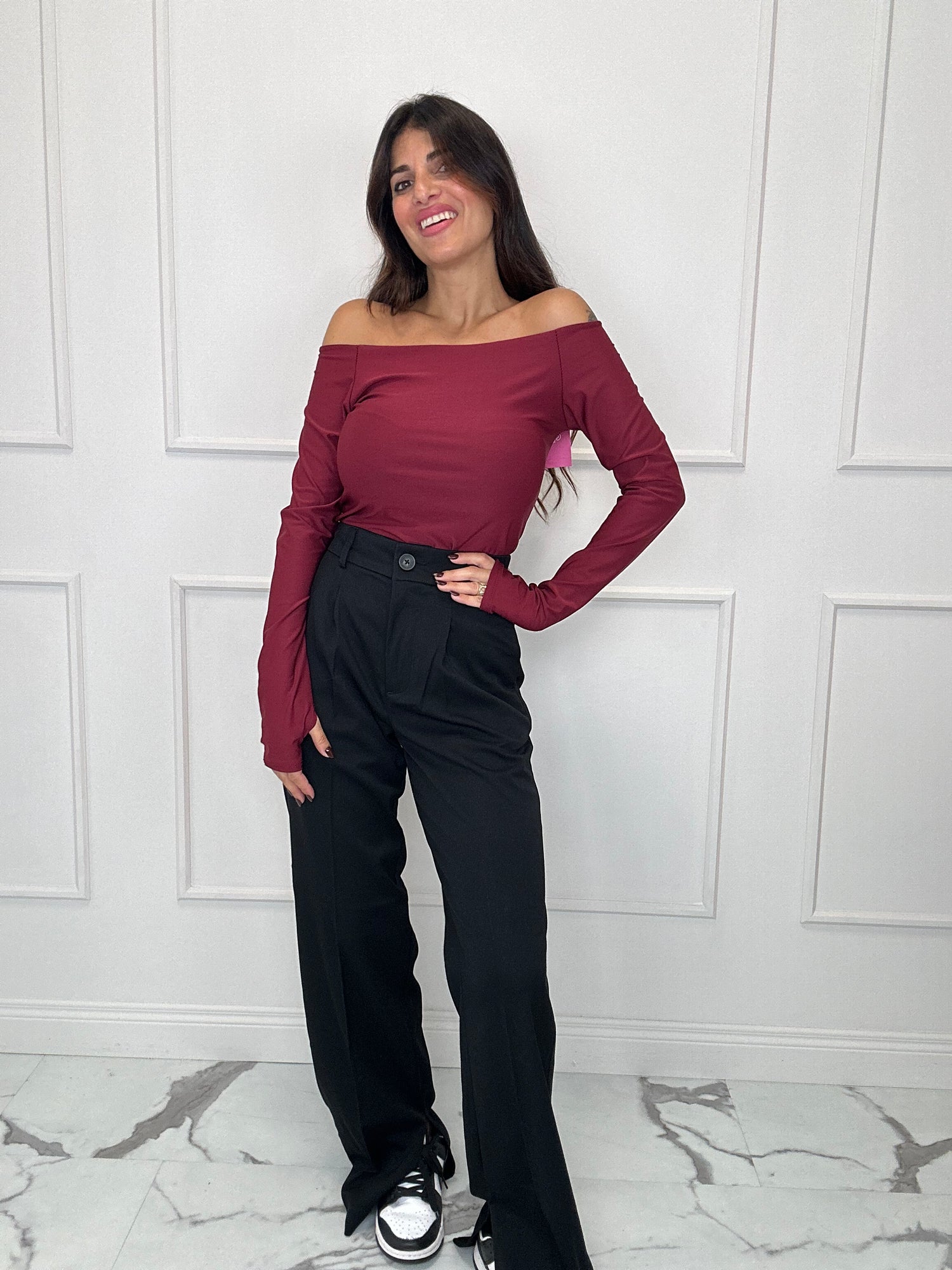 Pantalone “Classic” spacco 24COLOURS