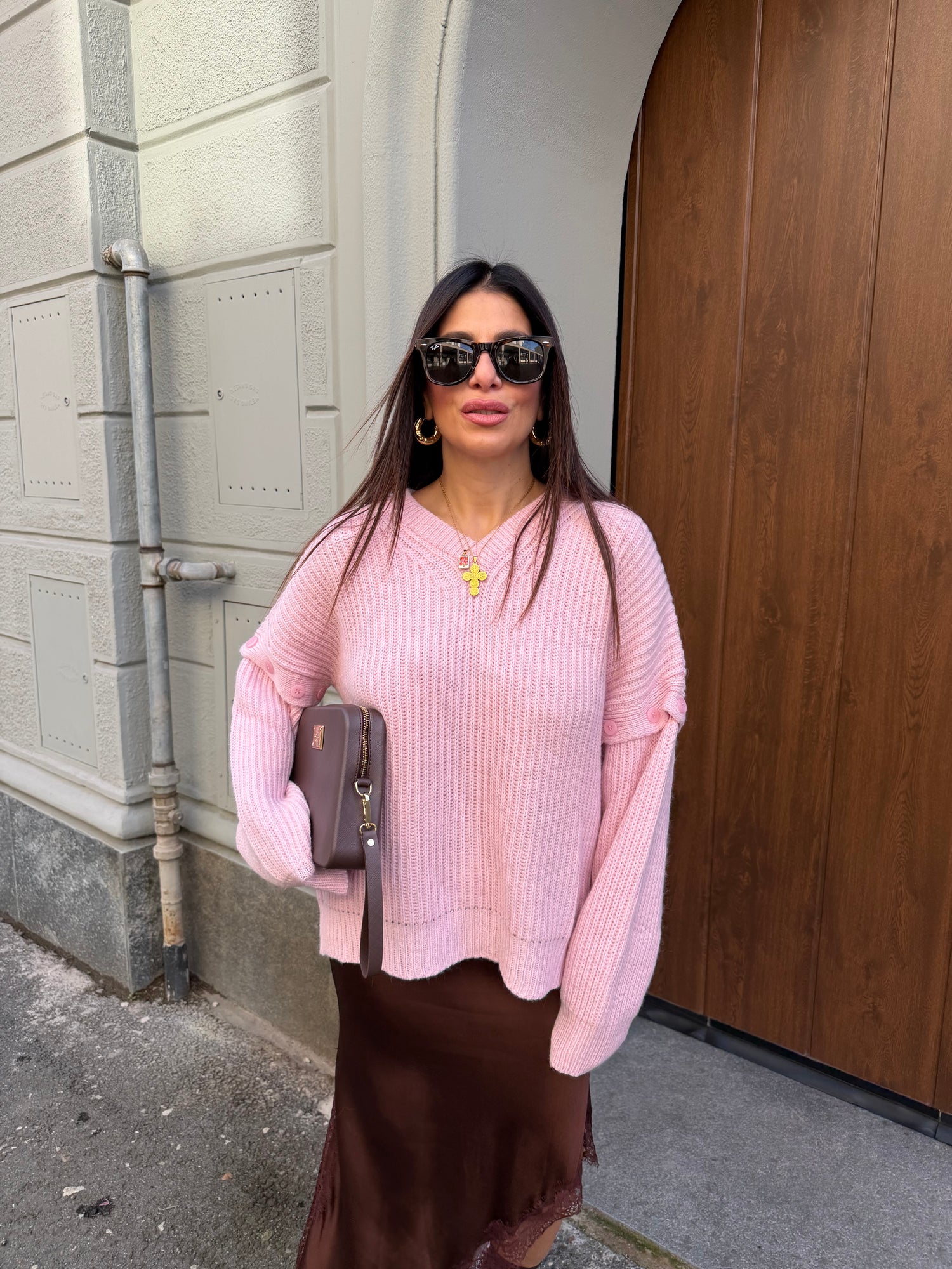 Maglione “Buttons” LUMINA