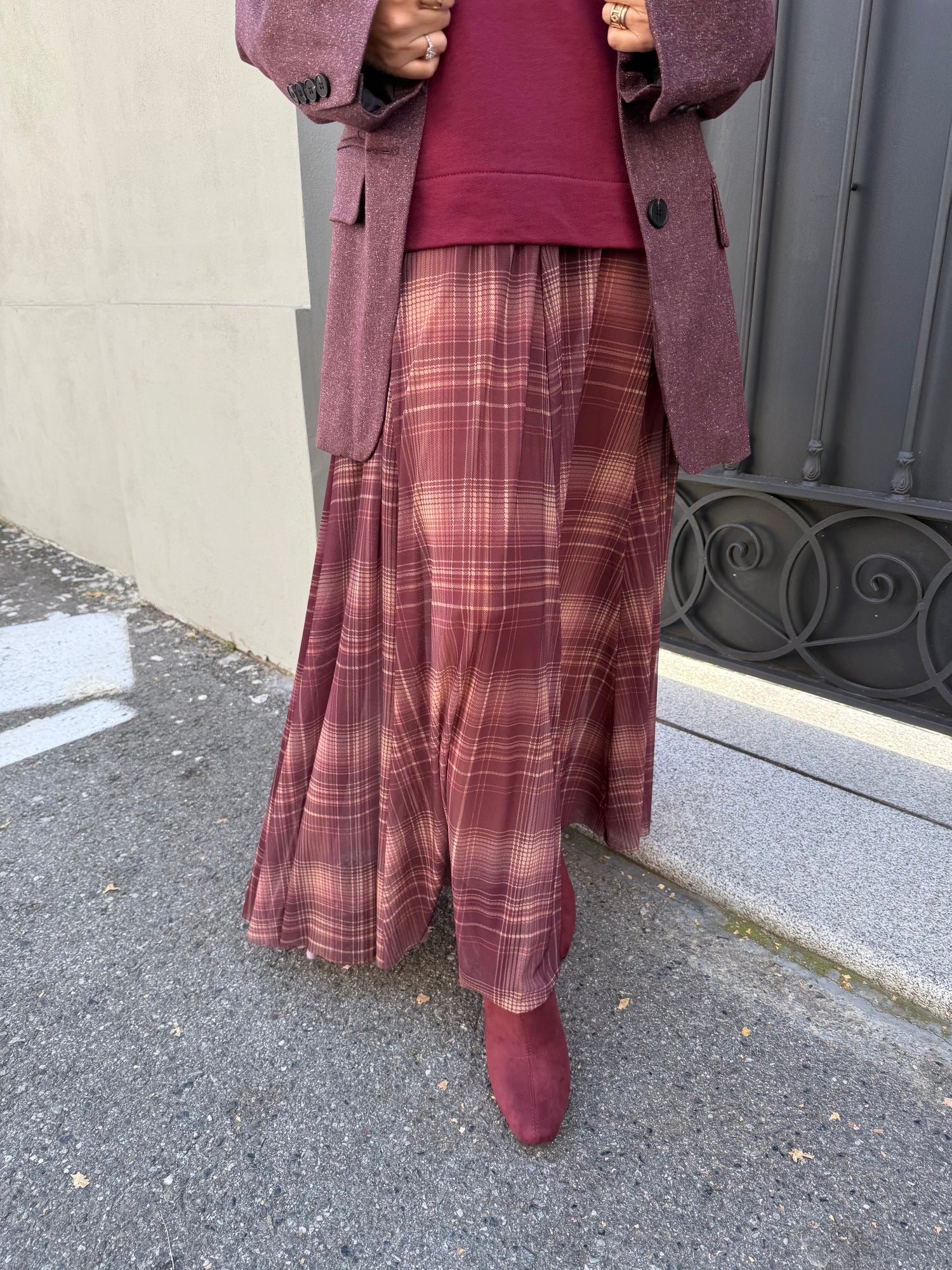 Gonna lunga “Tartan” LUMINA