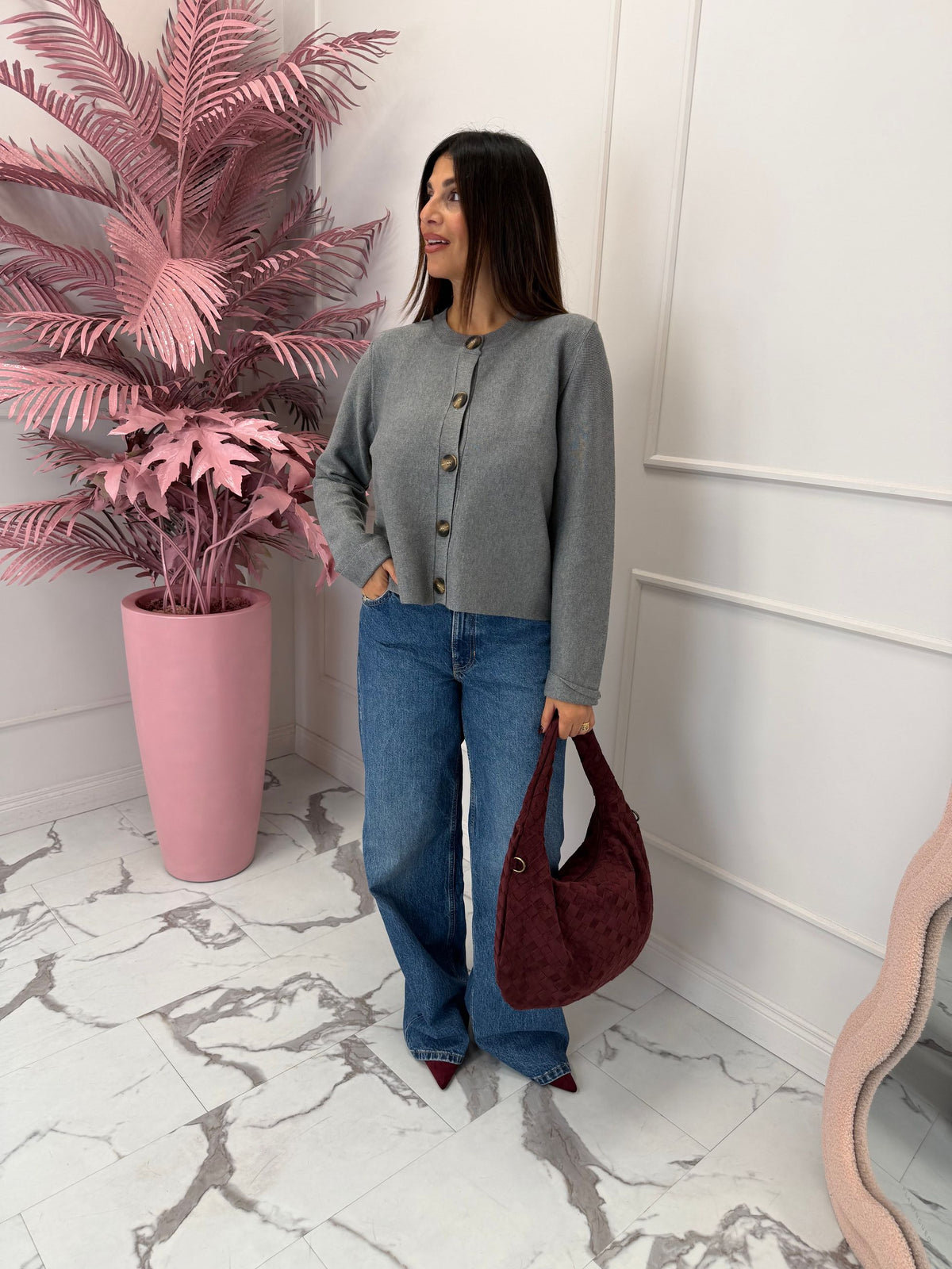 Cardigan con bottoni COMPANIA FANTASTICA