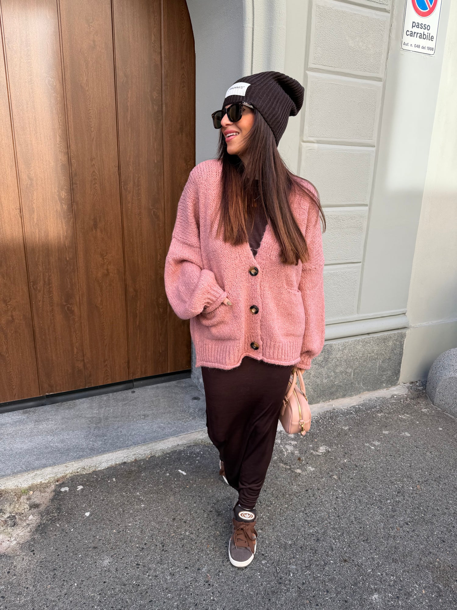 Cardigan in maglia bottoni HAVE ONE