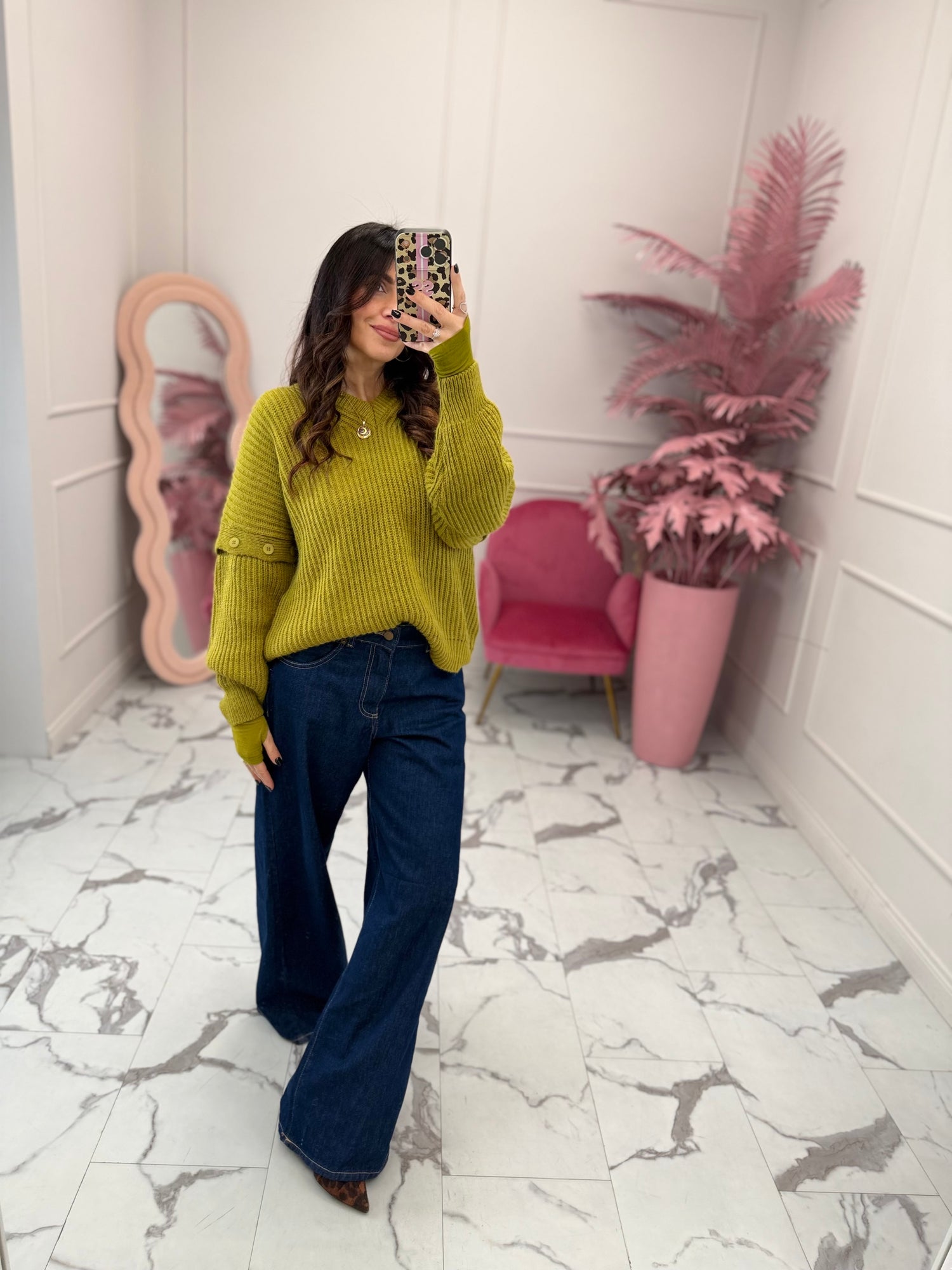 Maglione “Buttons” LUMINA