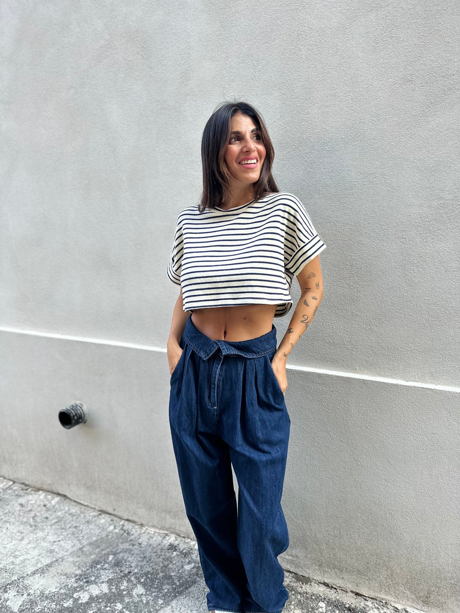 Jeans risvolto LUMINA