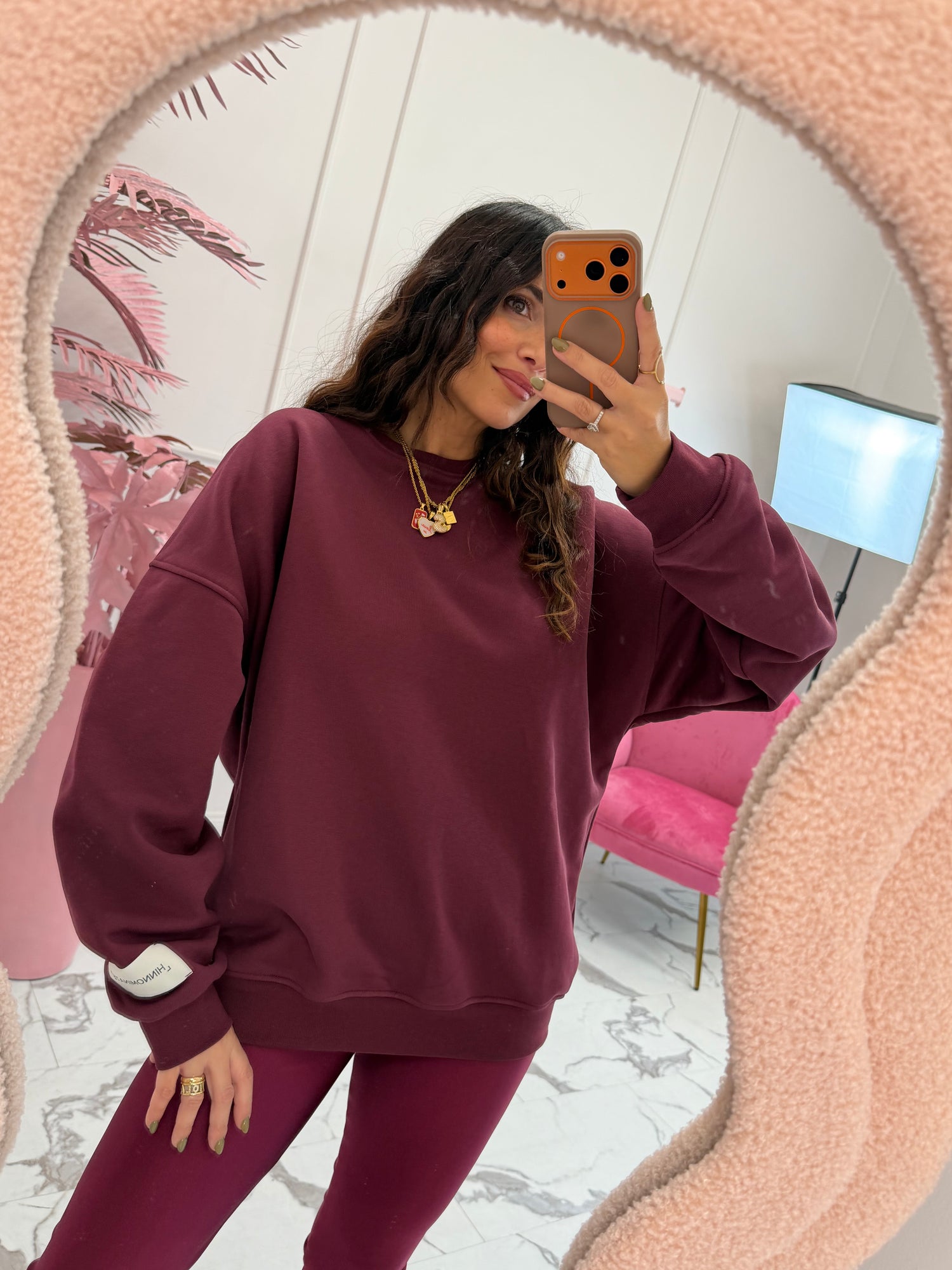 Felpa girocollo over NEW HINNOMINATE