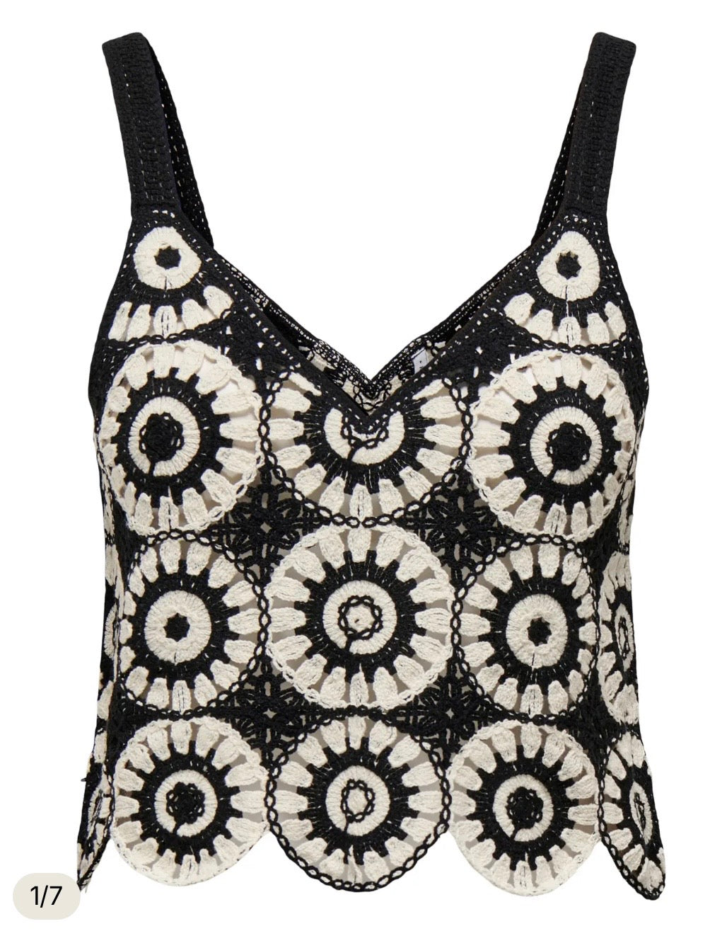Top crochet “Yvonne” ONLY