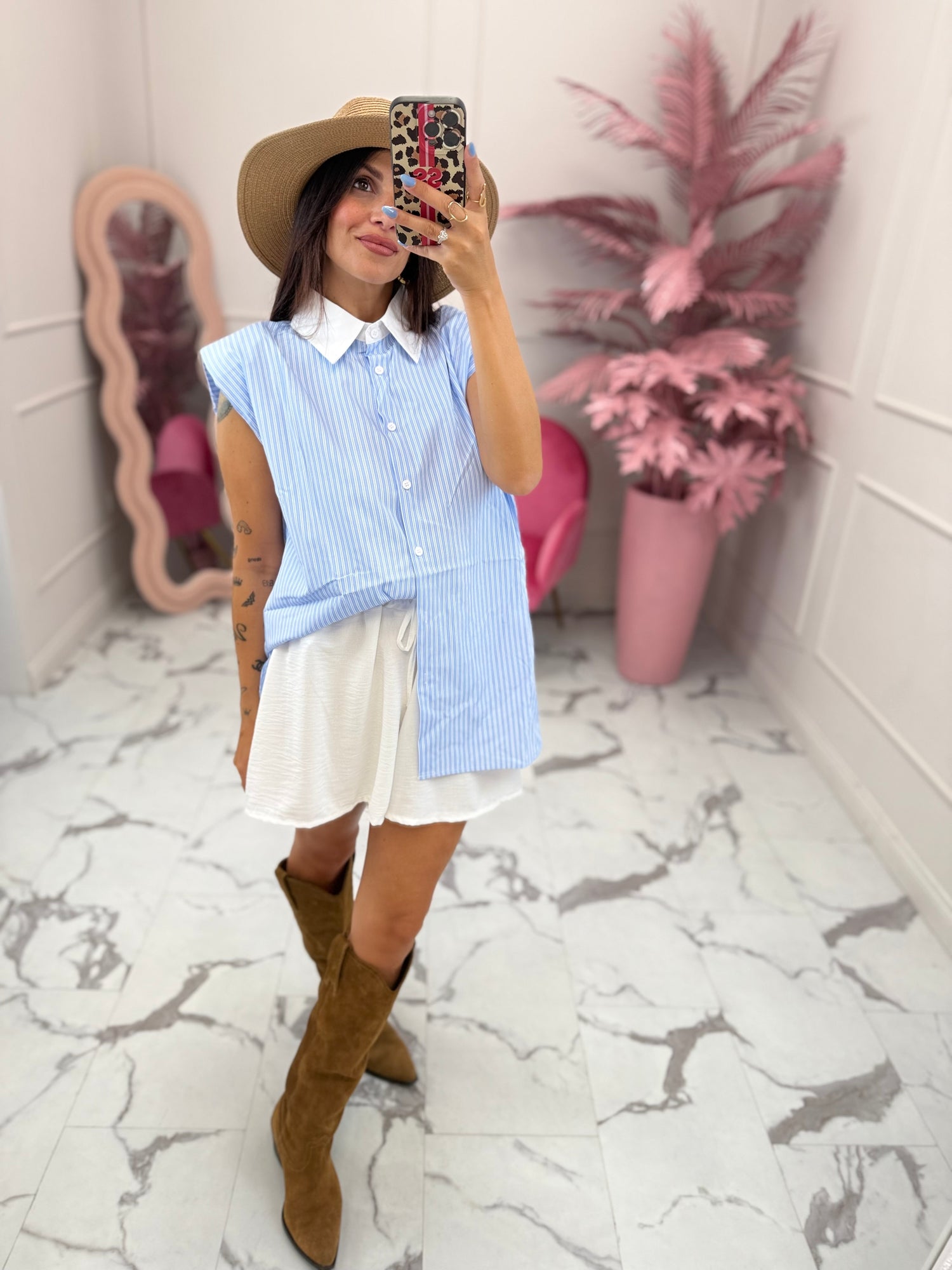 Maxi camicia spalline MONIQUE