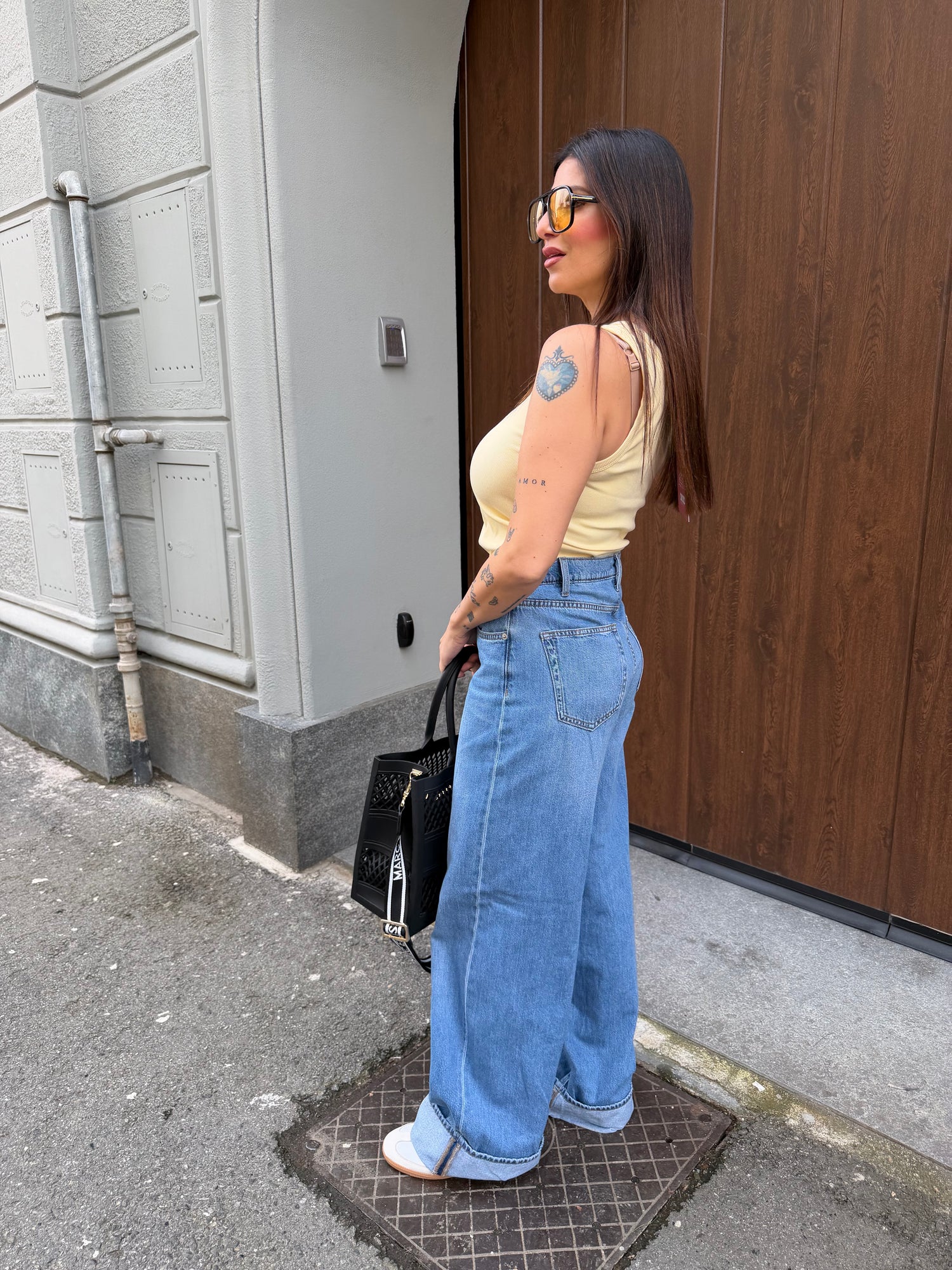 Jeans “Hope” fold up ONLY