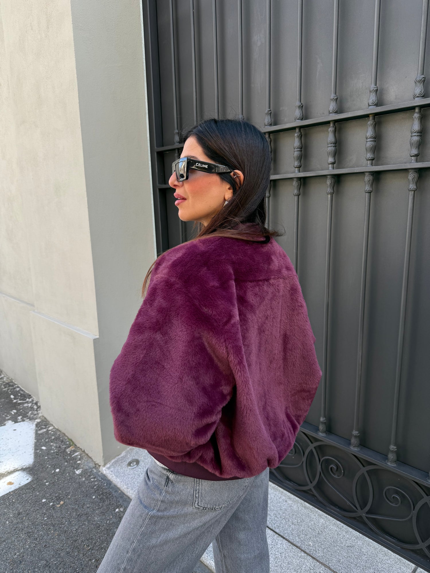 Bomber pelliccia “Dana” ONLY