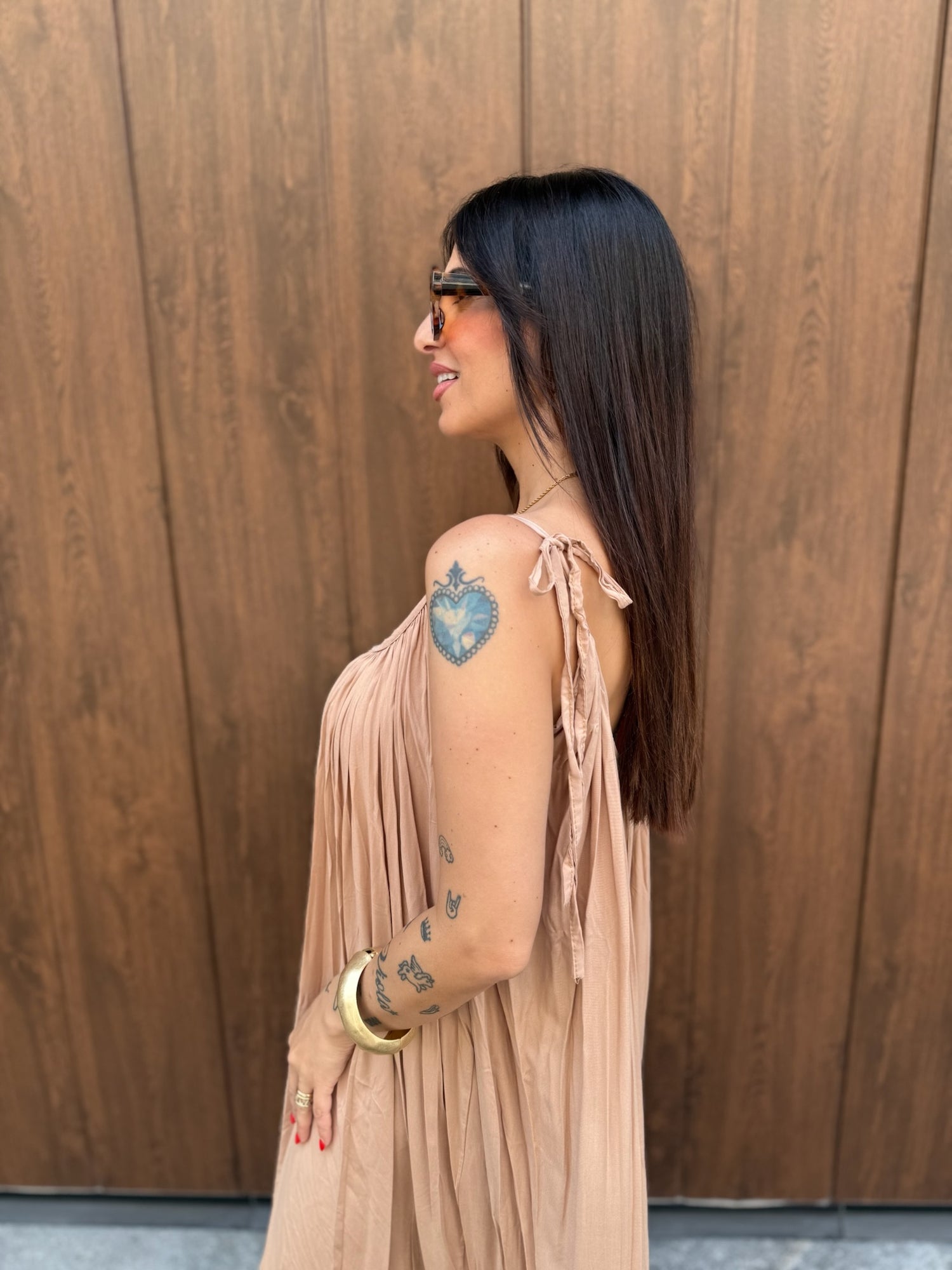 Abito lungo viscosa “Virginia” LIP