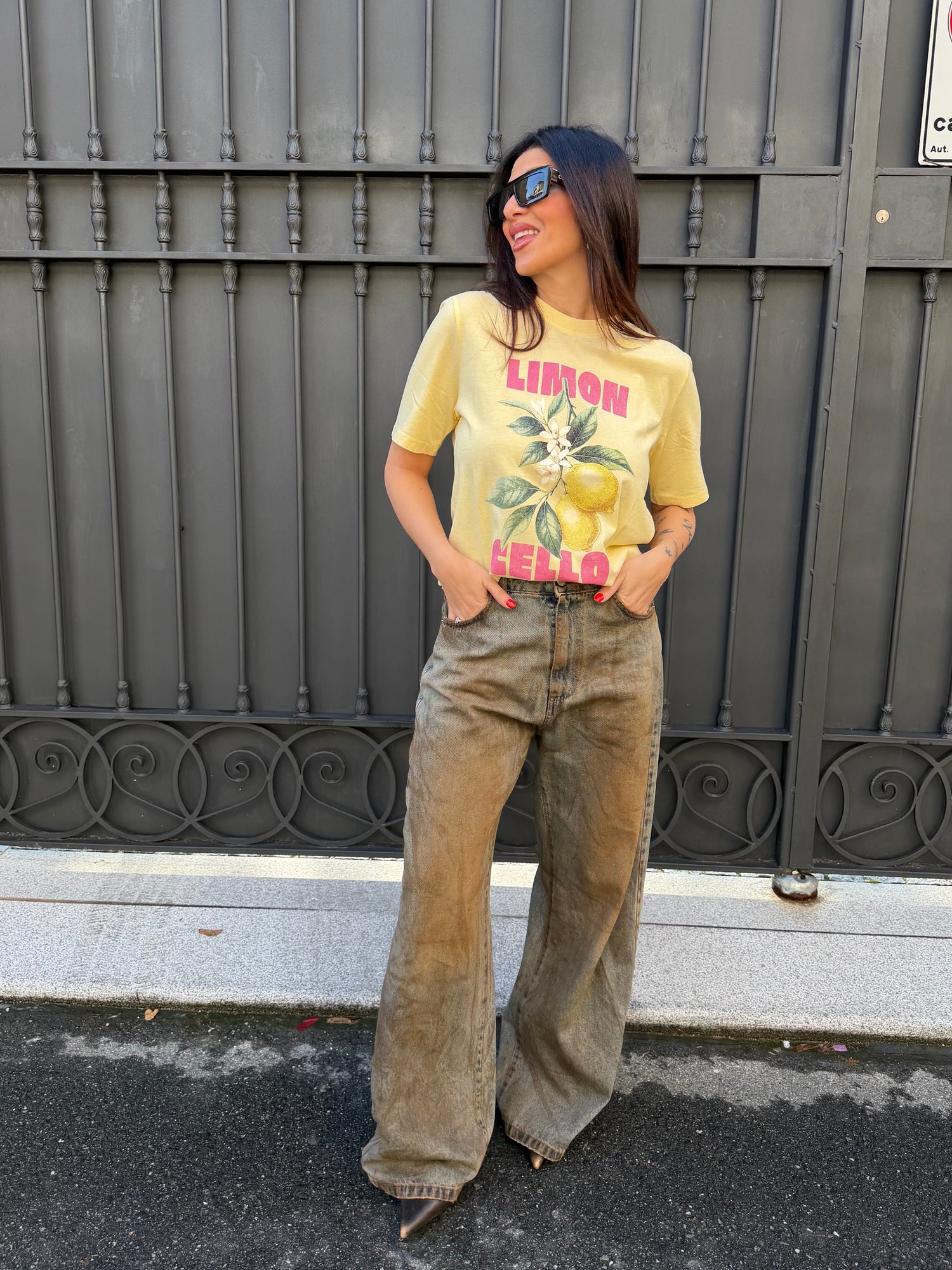 T-Shirt con stampa “Lucy” ONLY