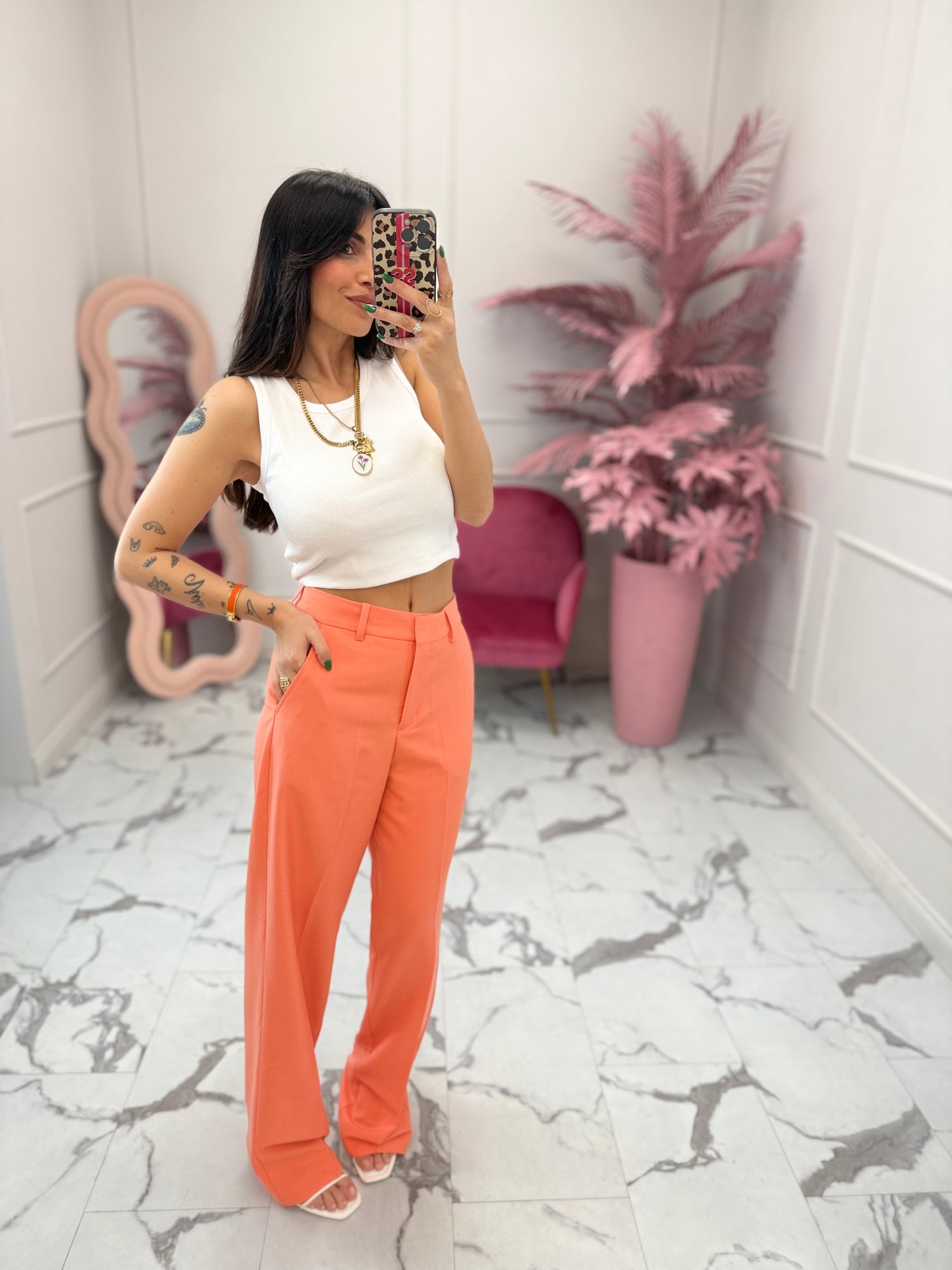 Pantalone tailleur “Mary” JJXX