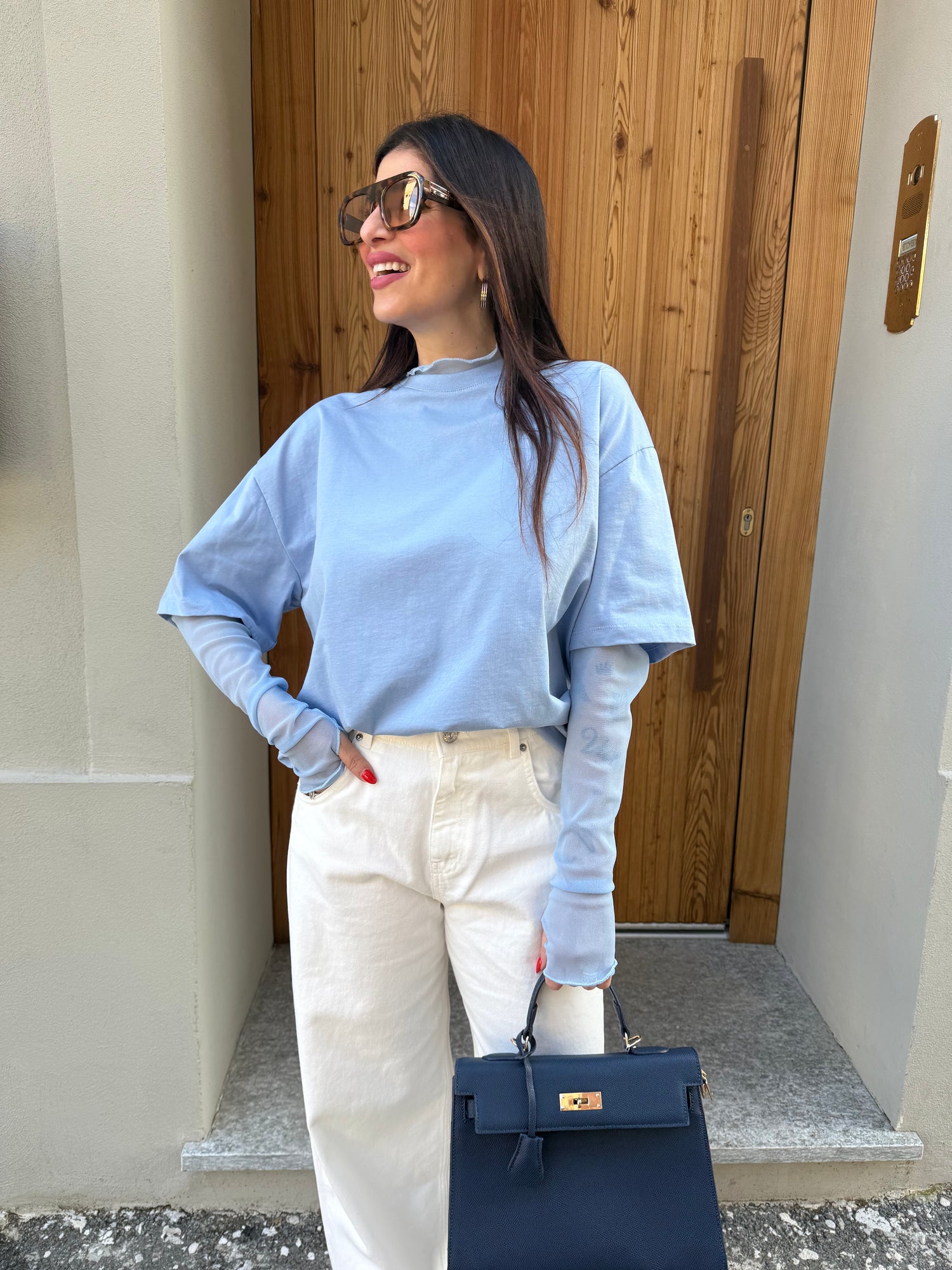 T-shirt over “Tulle” VICOLO