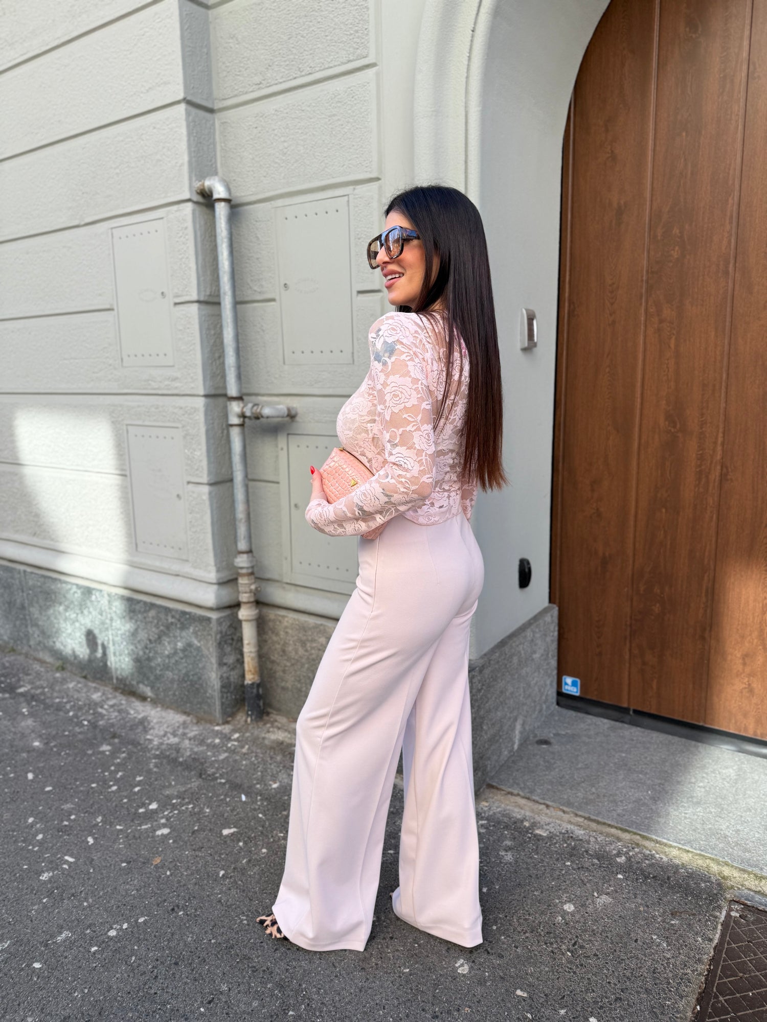 Pantalone tailleur palazzo “Gloria” VICOLO