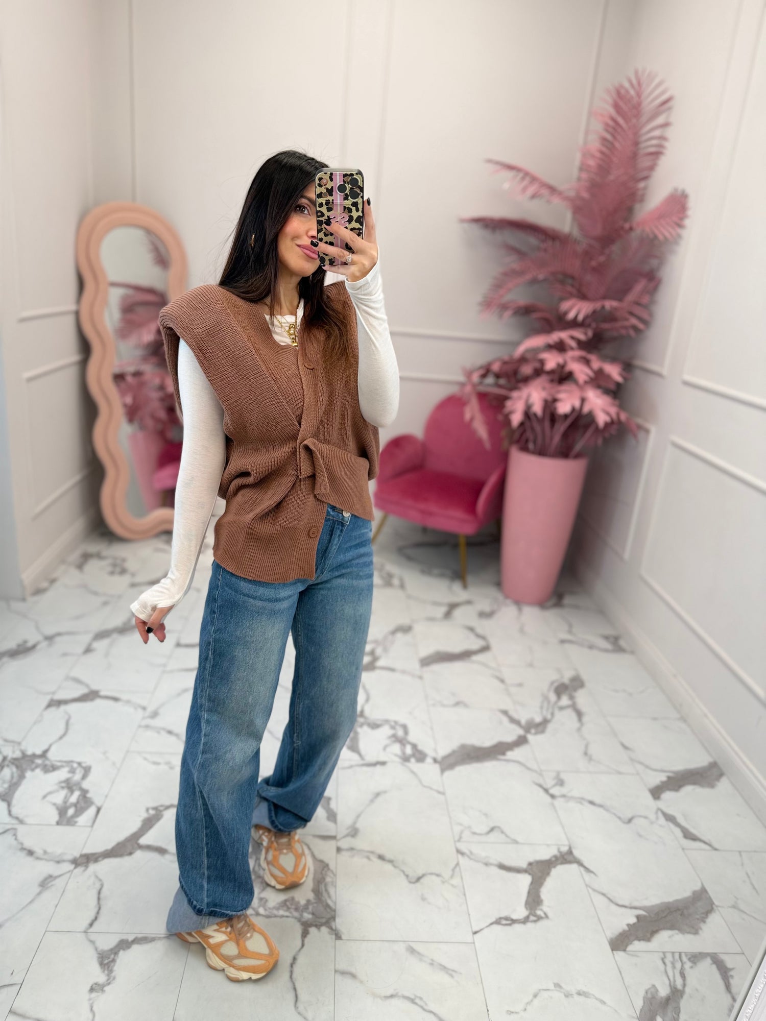 Gilet bottone lato “Gaia” HAVE ONE