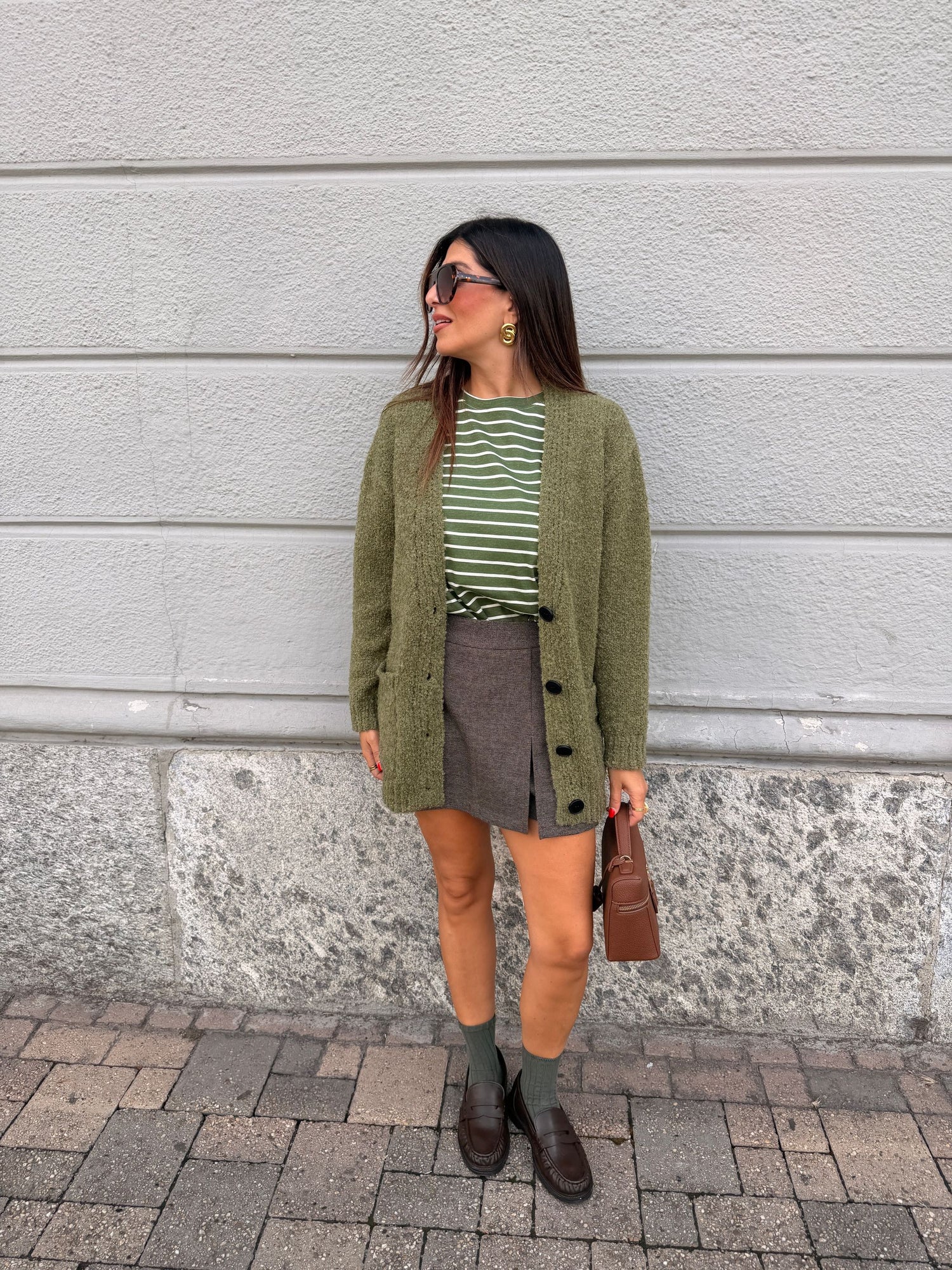 Cardigan lungo in maglia COMPANIA FANTASTICA