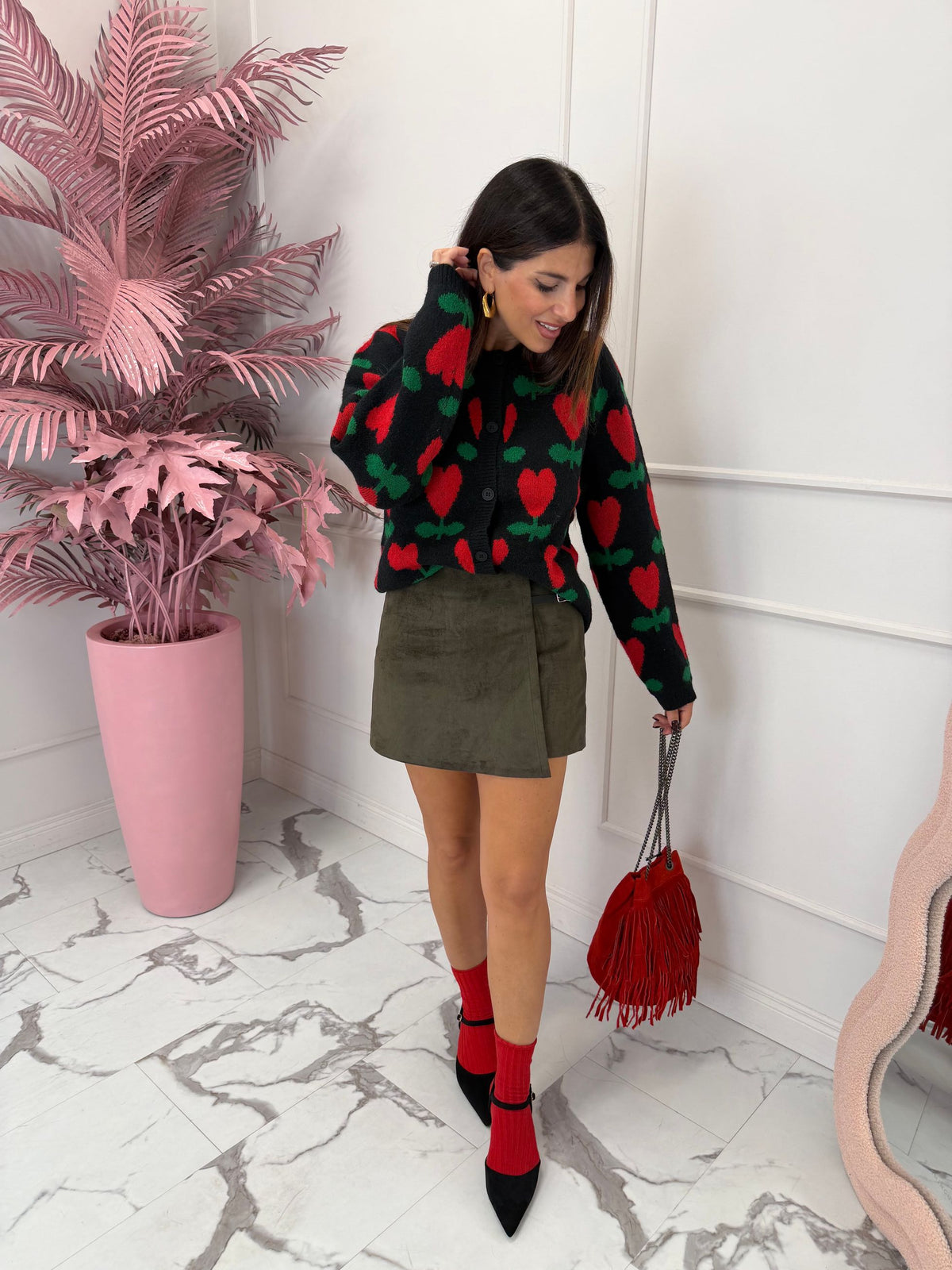 Cardigan con bottoni Tulip COMPANIA FANTASTICA