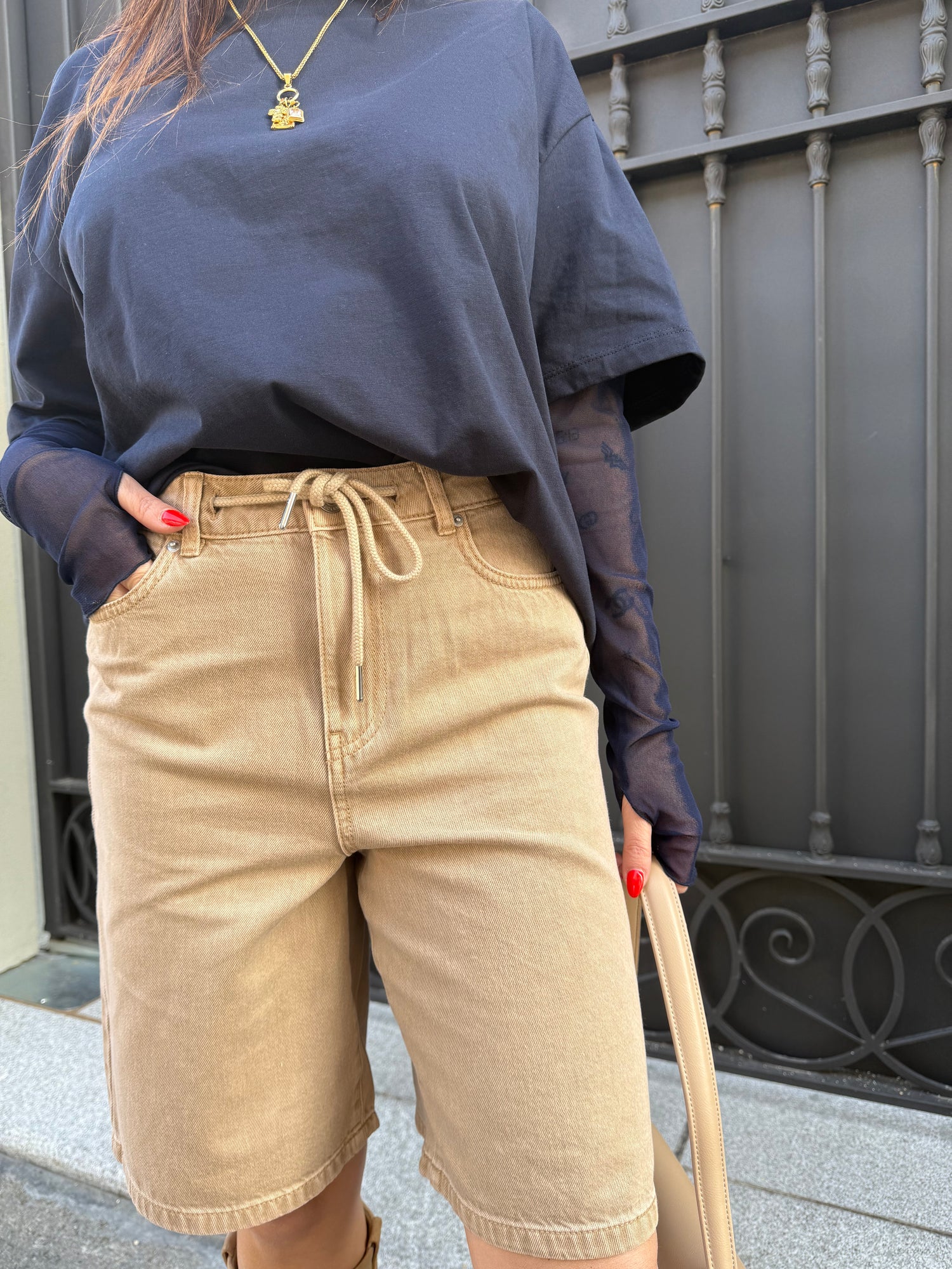 Bermuda in denim “Silla” ONLY