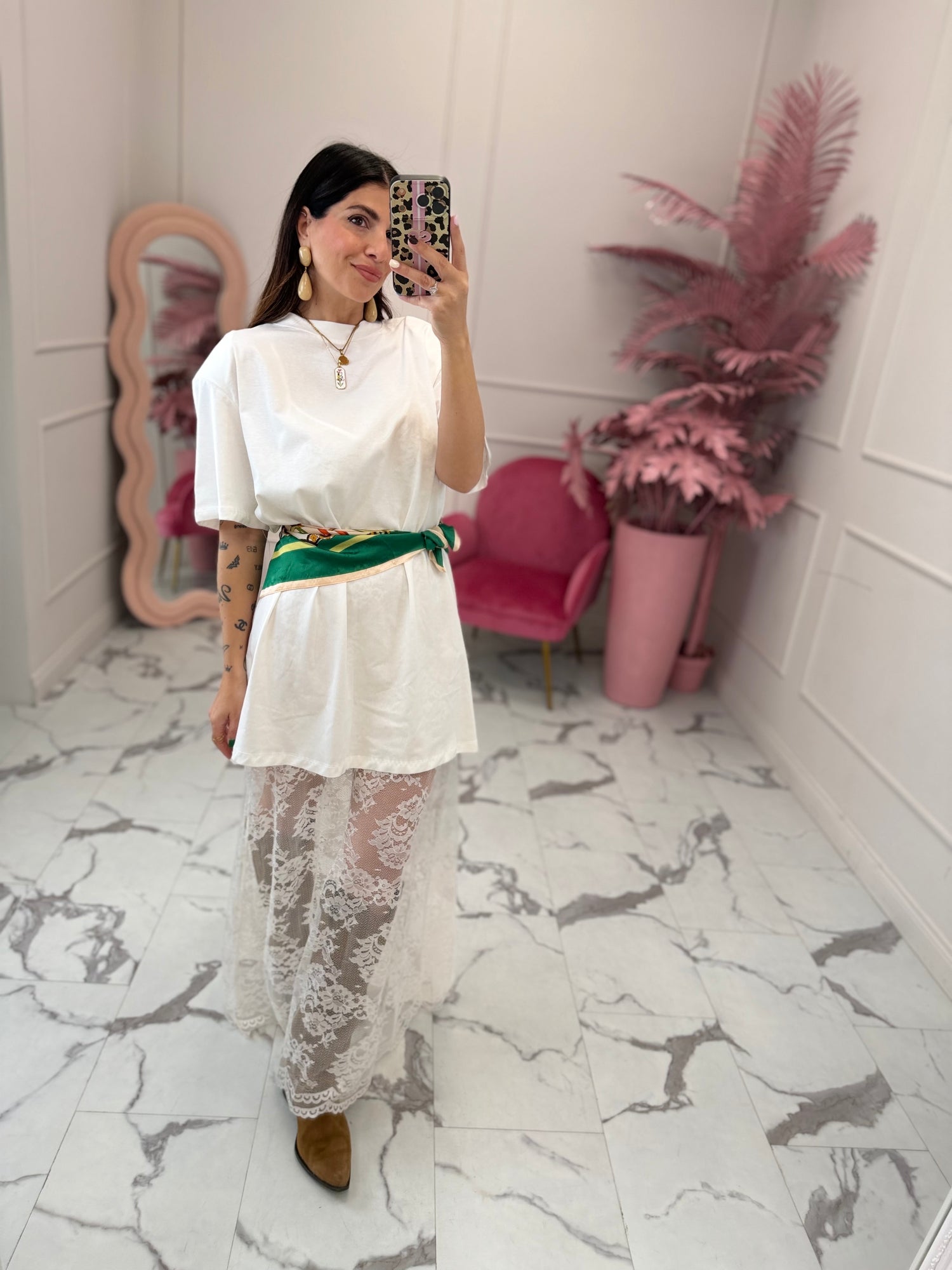 Abito con pizzo “Ginevra” HAVE ONE