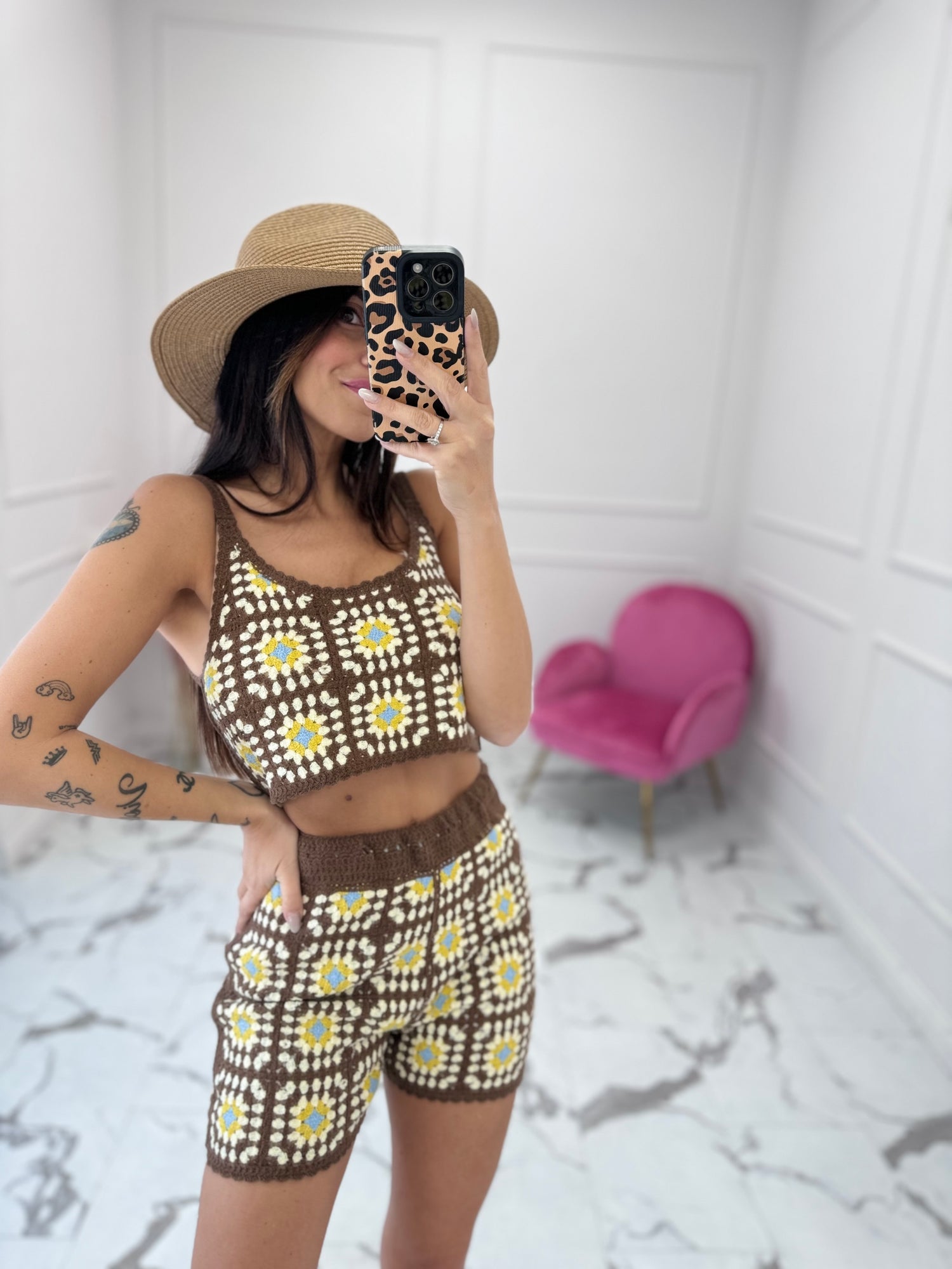 Shorts crochet “Formentera” 24COLOURS