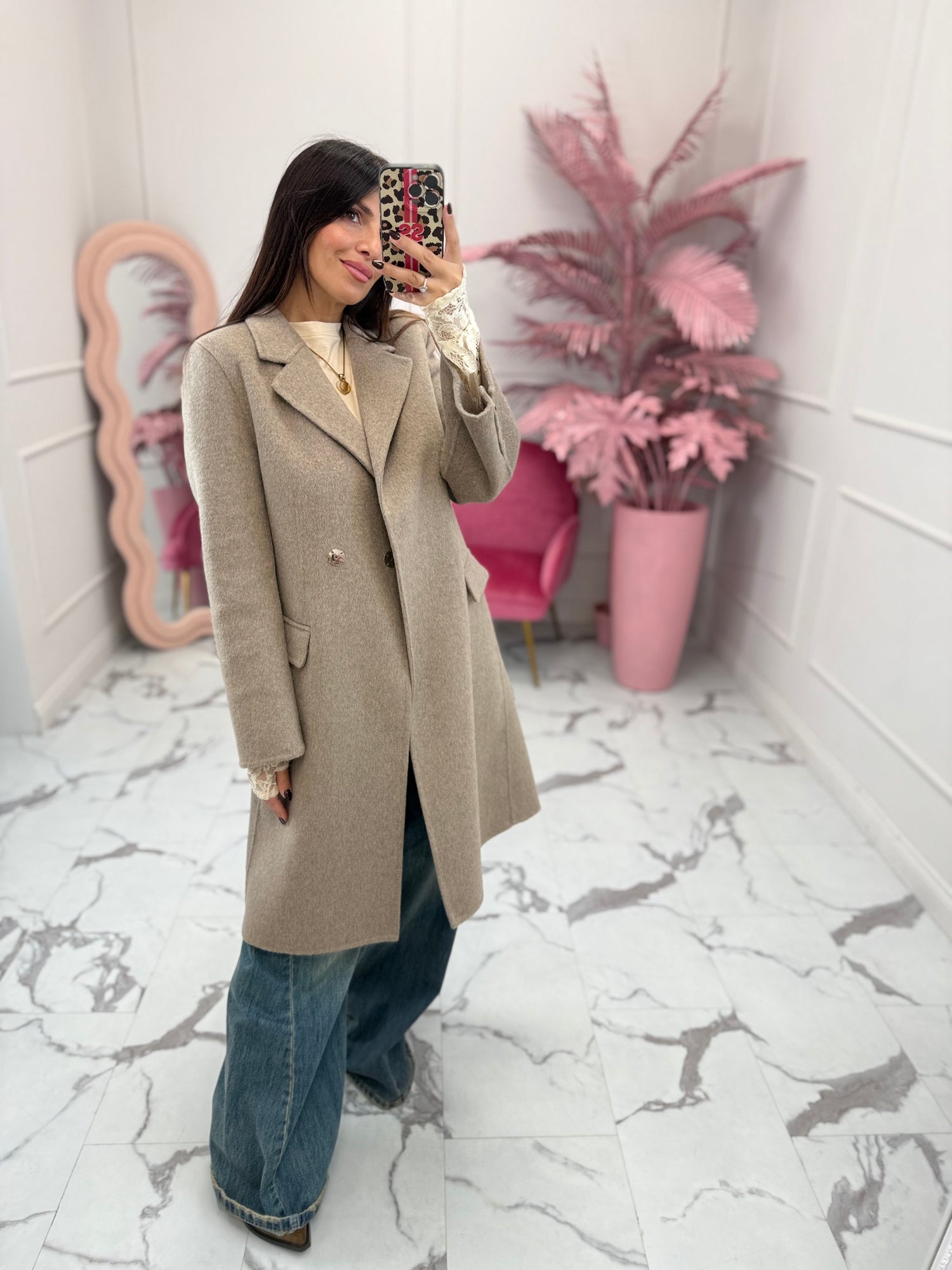 Cappotto Slim in lana VICOLO
