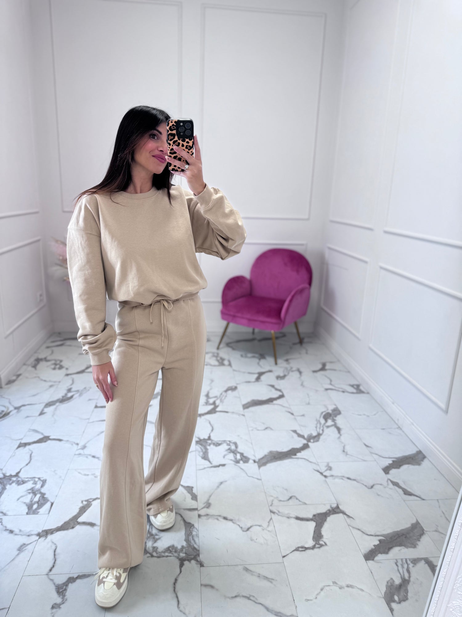 Pantalone felpa basic LUMINA