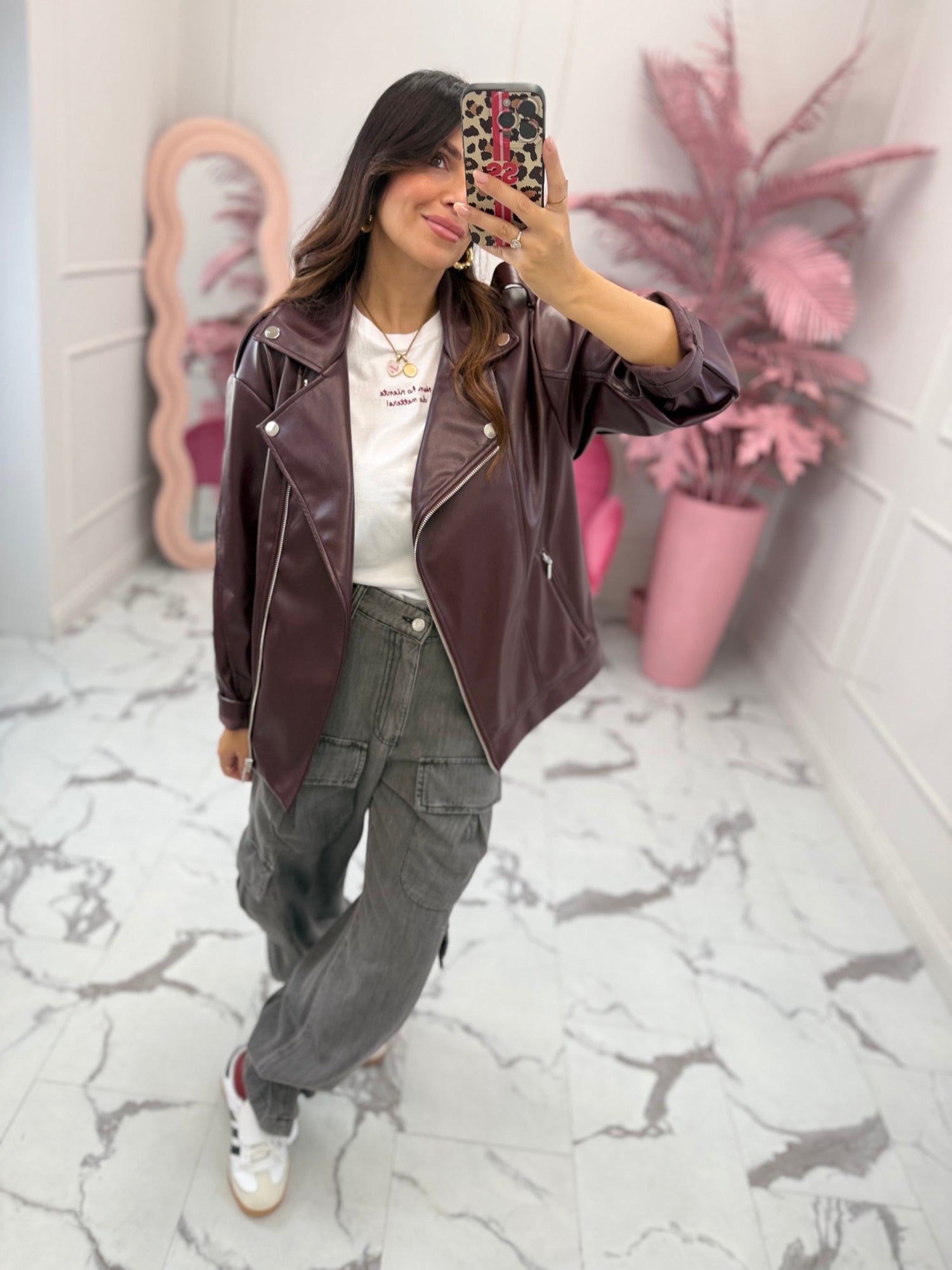 Chiodo ecopelle “Chantal” HAVE ONE