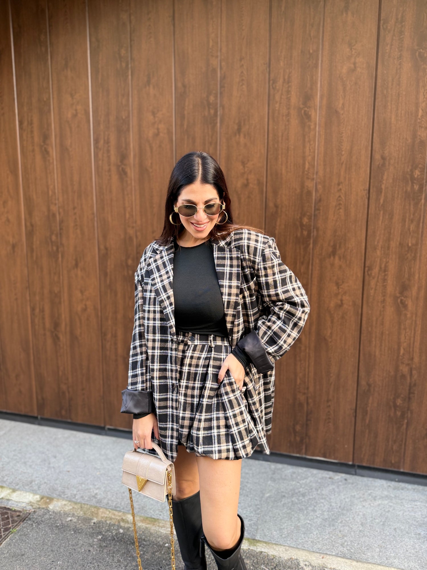 Blazer “Tartan” JUSTWEST