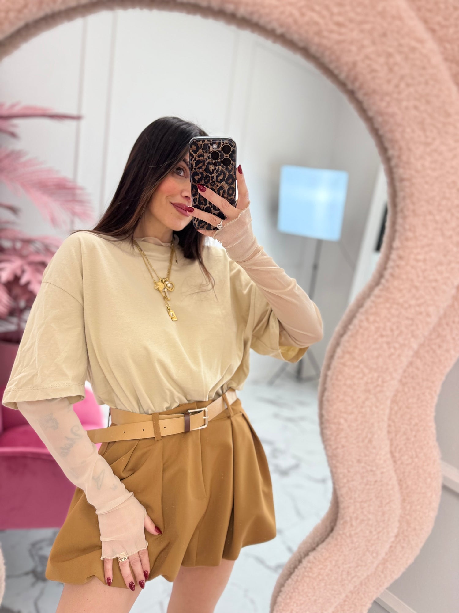 T-shirt over “Tulle” VICOLO