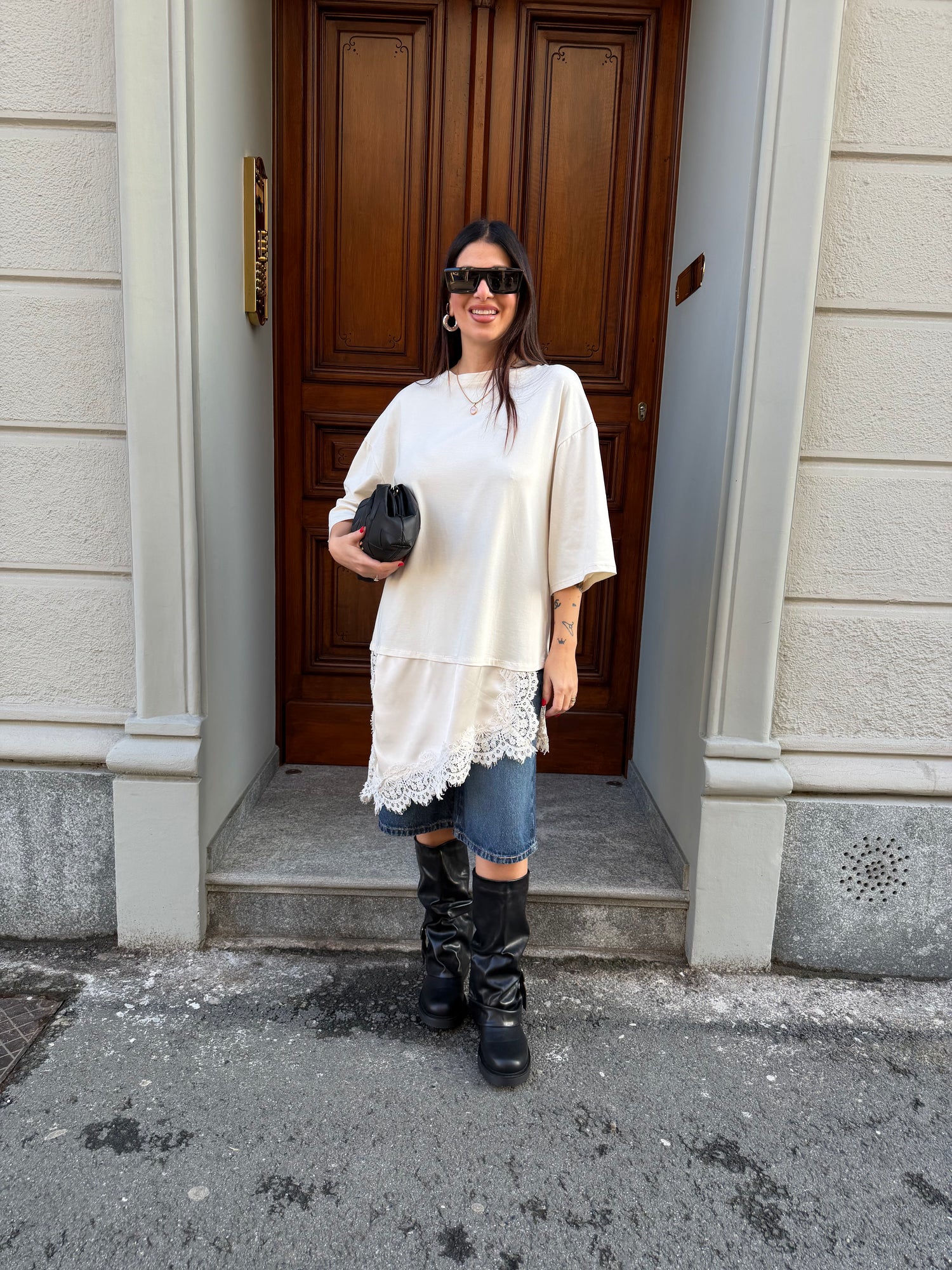 T-shirt combinata “Nathalie” LIP