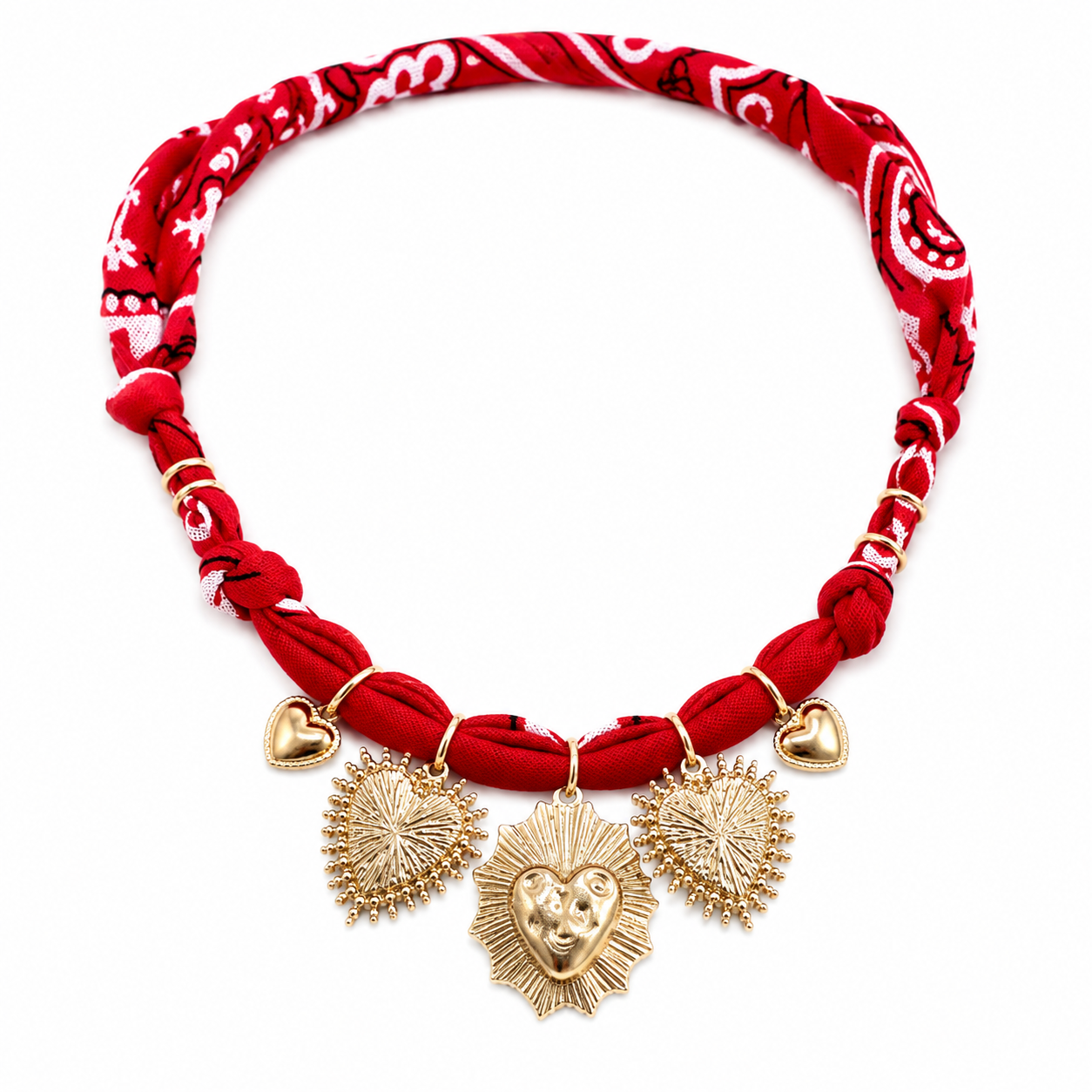 Collana bandana “Heart” BADHNATI JEWELRY