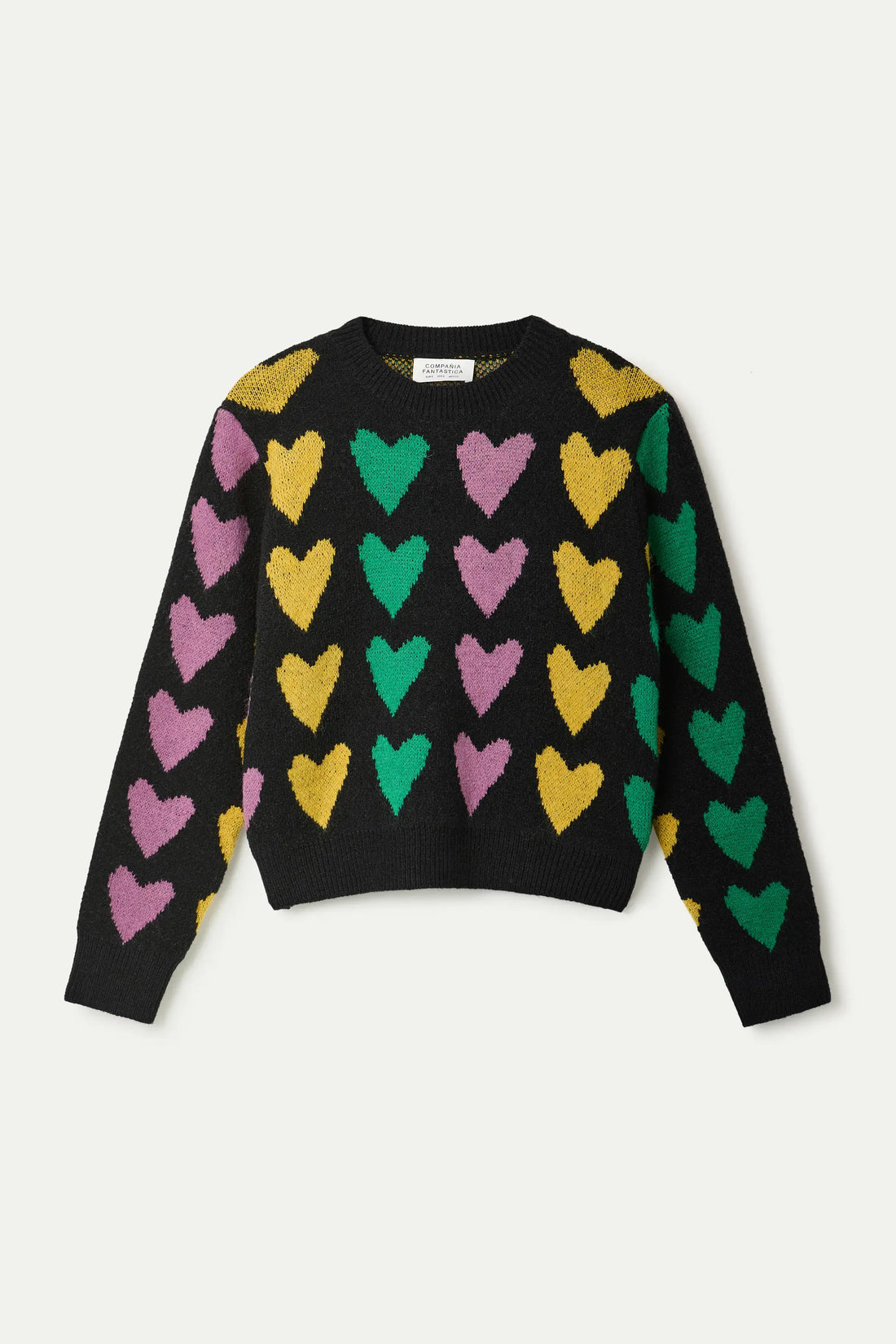 Maglione “Multicolor heart” COMPANIA FANTASTICA