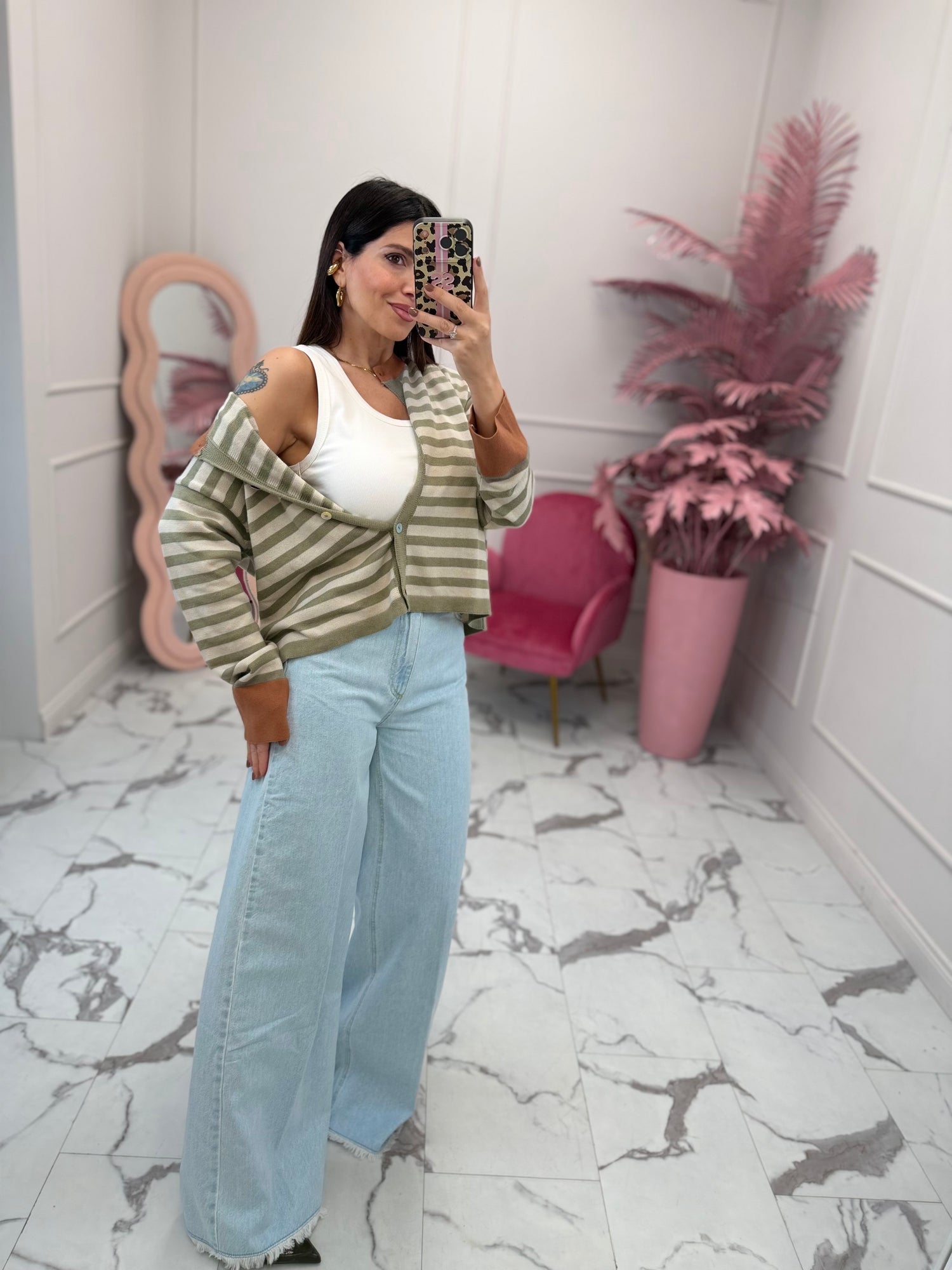 Cardigan righe “Audrey” LIP