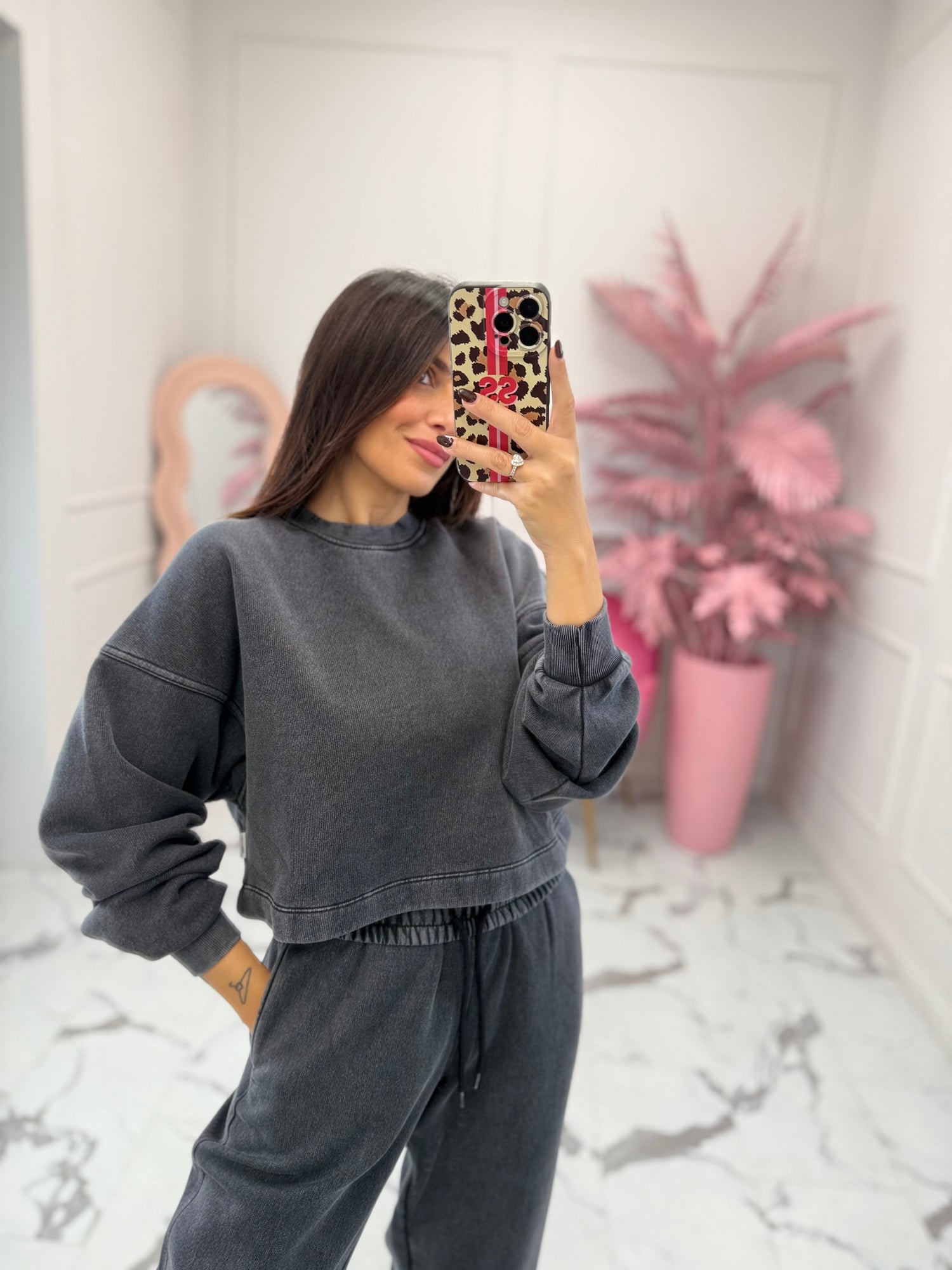 Felpa corta “Athena” JJXX