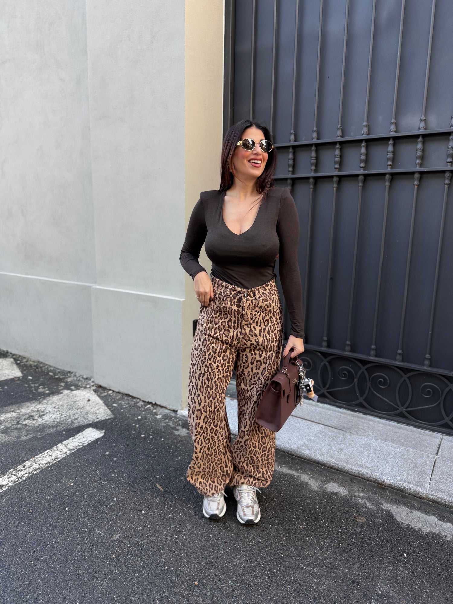 Jeans Balloon “Leopard” LUMINA